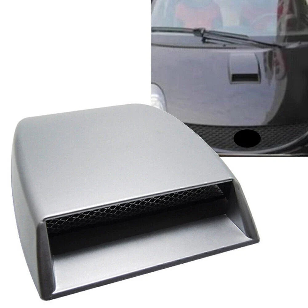 Air Flow Intake Hood Scoop Vent Cover for Car - Grey (UK)