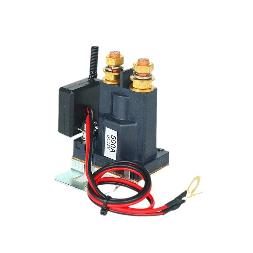 500A DC12V Remote Battery Disconnect Switch w/ 2 Keys for Car Truck Camper
