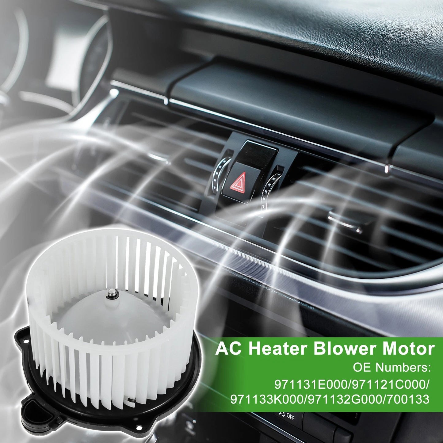 HVAC Blower Motor Assembly for Hyundai Accent (2003–2011) No. 971131E000
