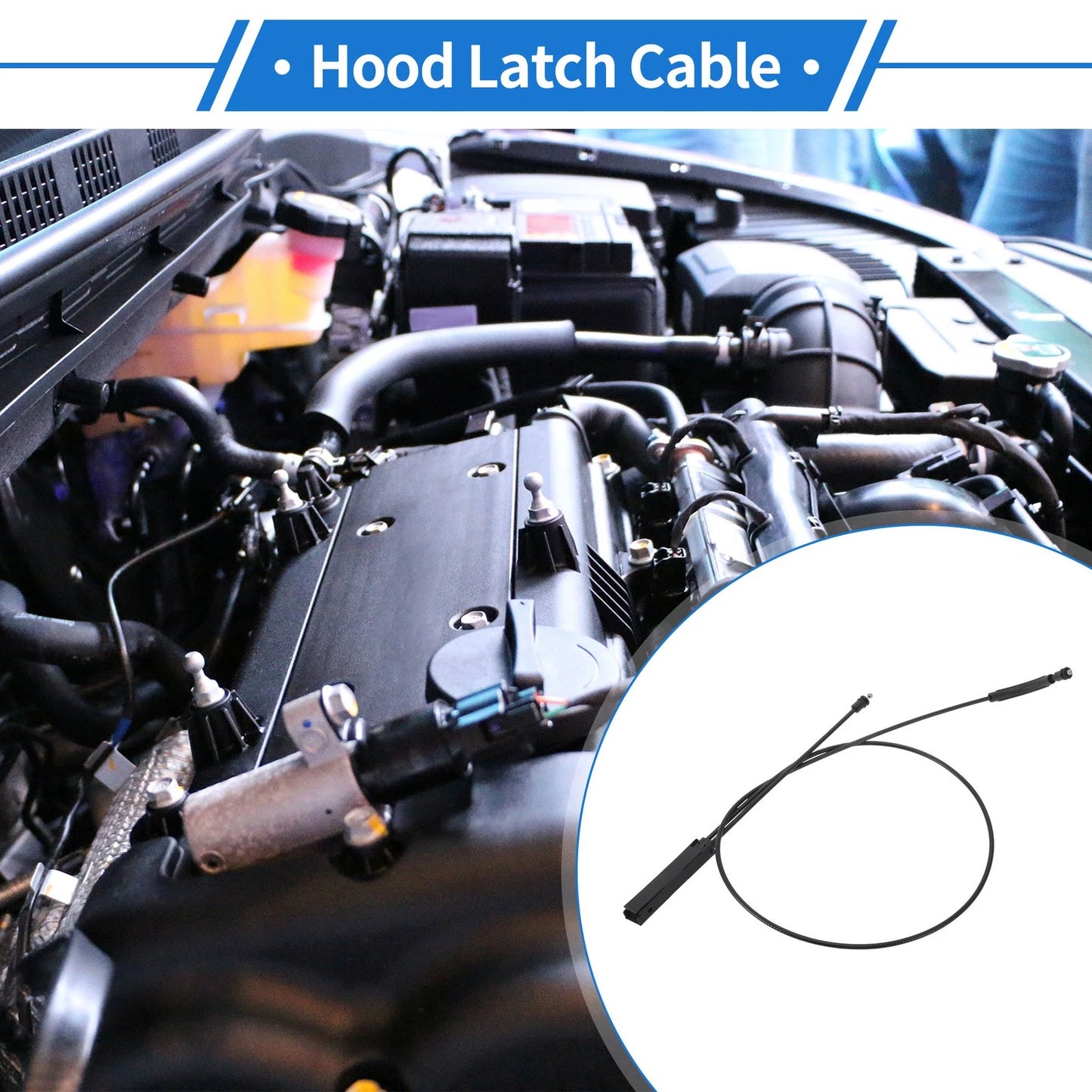 Hood Release Cable No.2048800859 for Mercedes-Benz C250 (2012–2015)