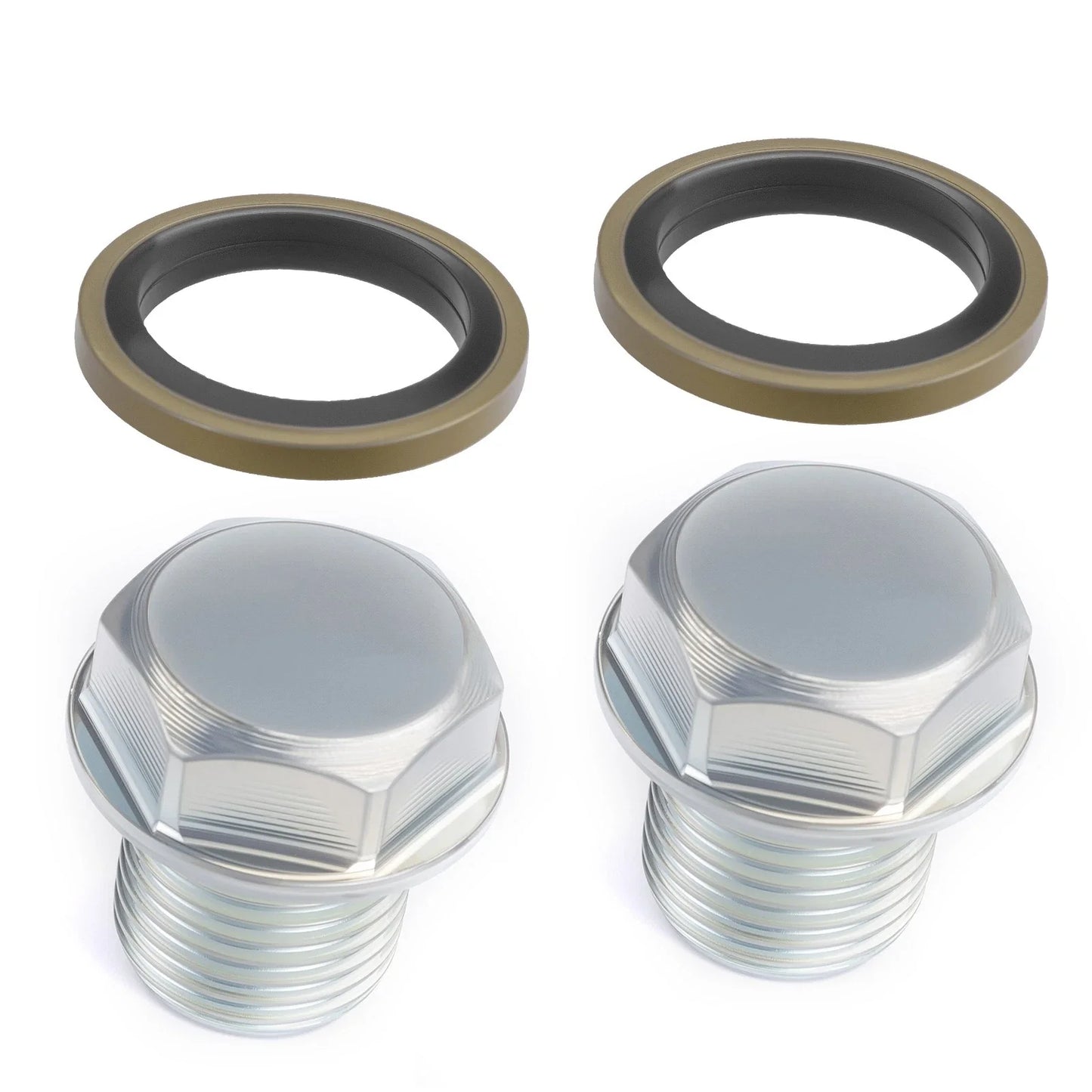 2x Drain Plug Gasket for Suzuki GSX-R600/750/1000/SV1000 (1990–2023)