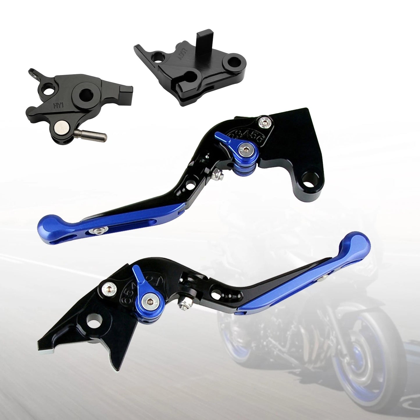 Adjustable Clutch Brake Levers for Suzuki B-King (2008–2011) Red
