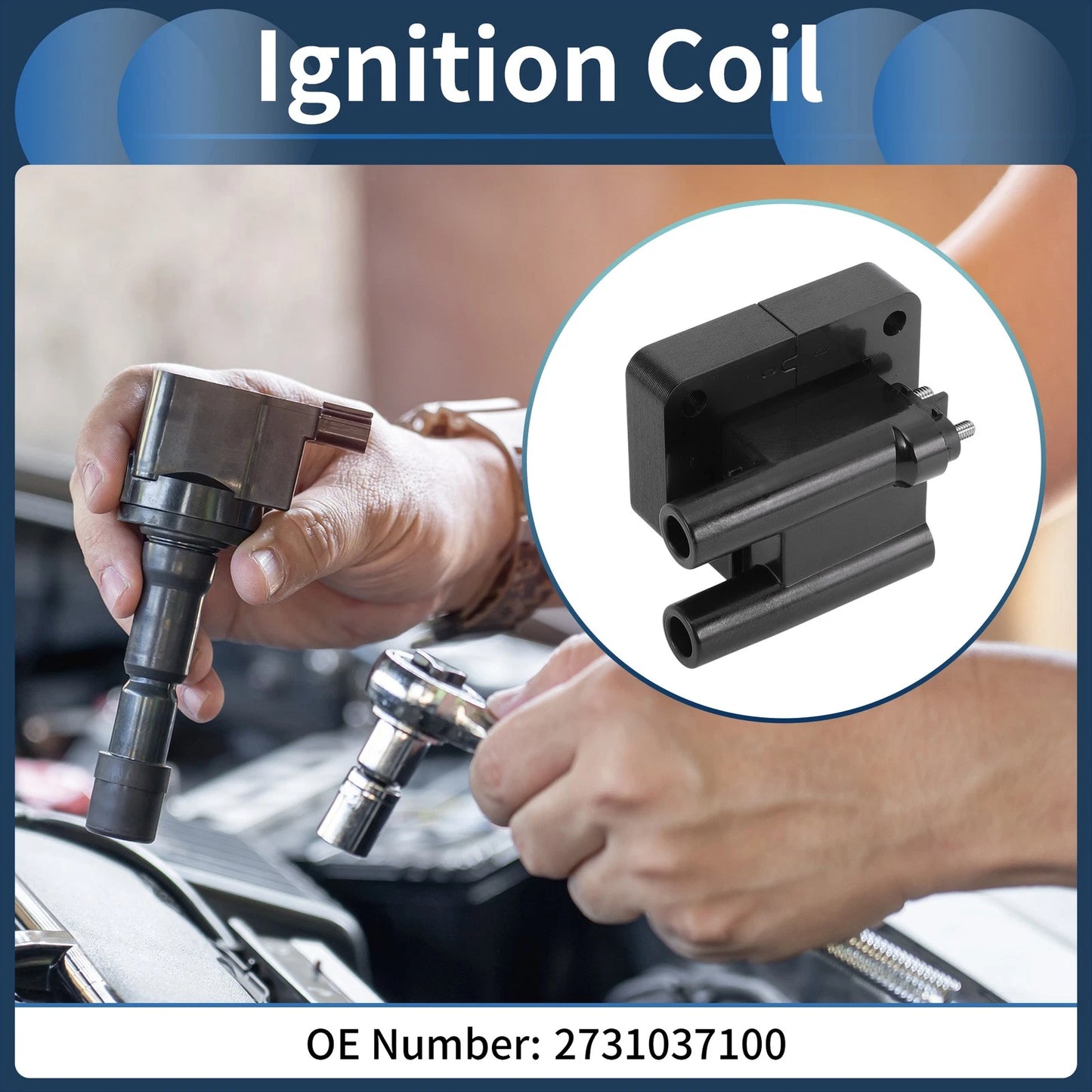 Ignition Coil Pack No. 2731037100 for Hyundai Sonata (2002–2004)