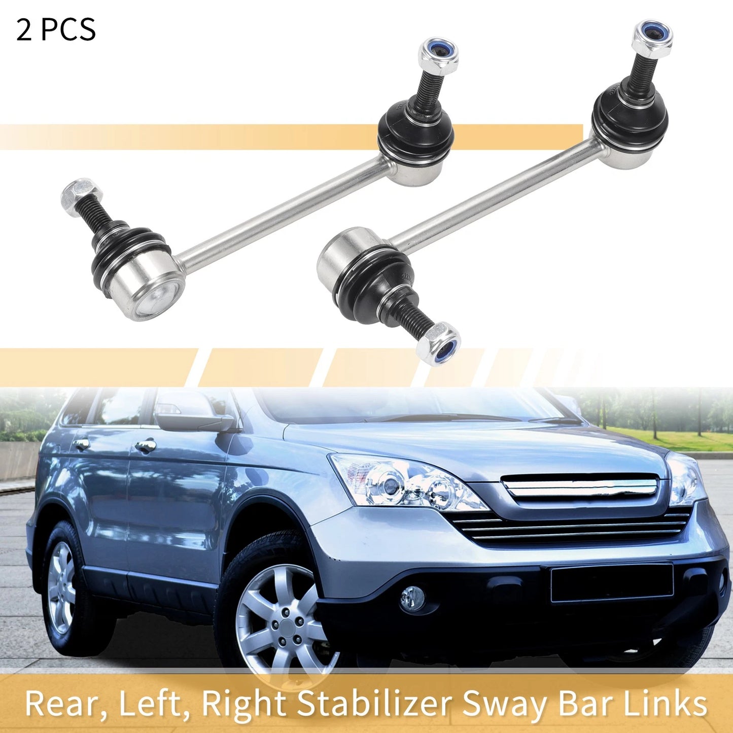 2pcs Rear Sway Bar Link for Honda Accord (2008–2017) No.K750152/K750153