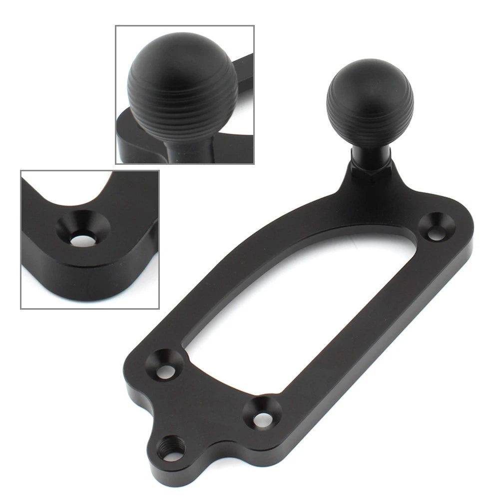 Riser Handlebar Clip Adapter for BMW F750 GS F850 GS (2018–2020) Black