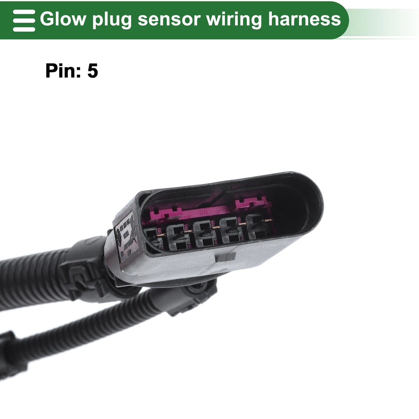 5 Pin Sensor Wiring Harness for VW Transporter 2.5 TDI (2003–2010) No. 070971277B