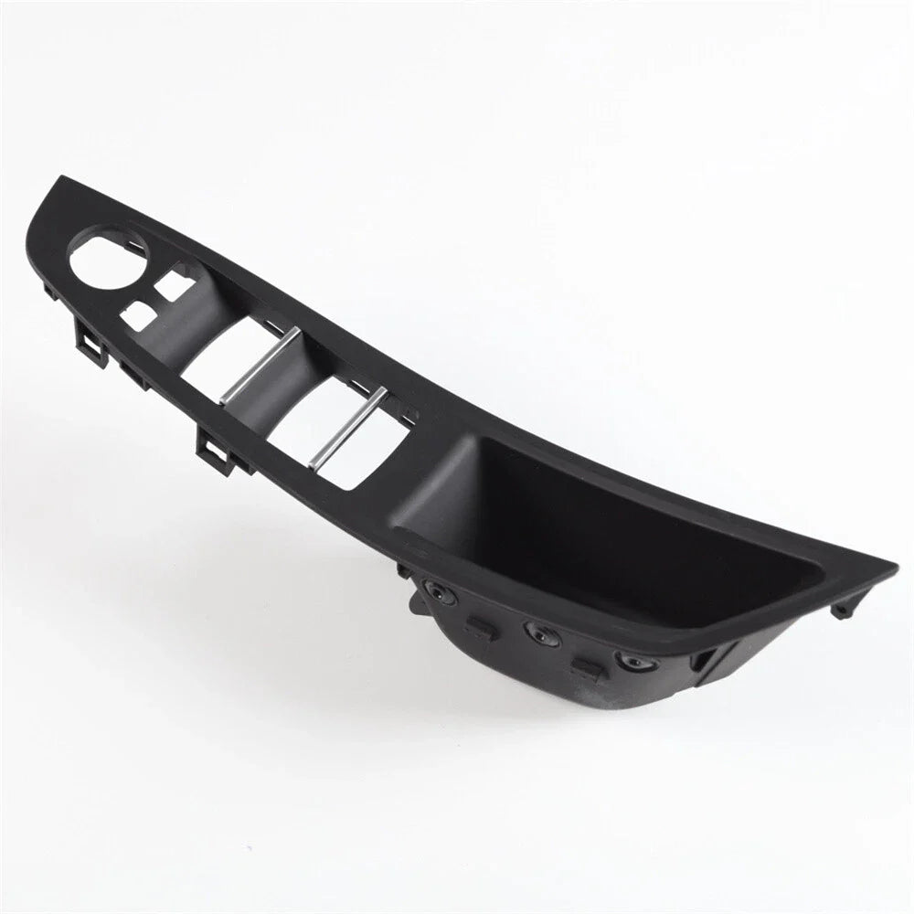 Black Inner Door Handle Cover Kit for BMW F10 F11 520i 525i 528i 530i 535i (2010-2016)