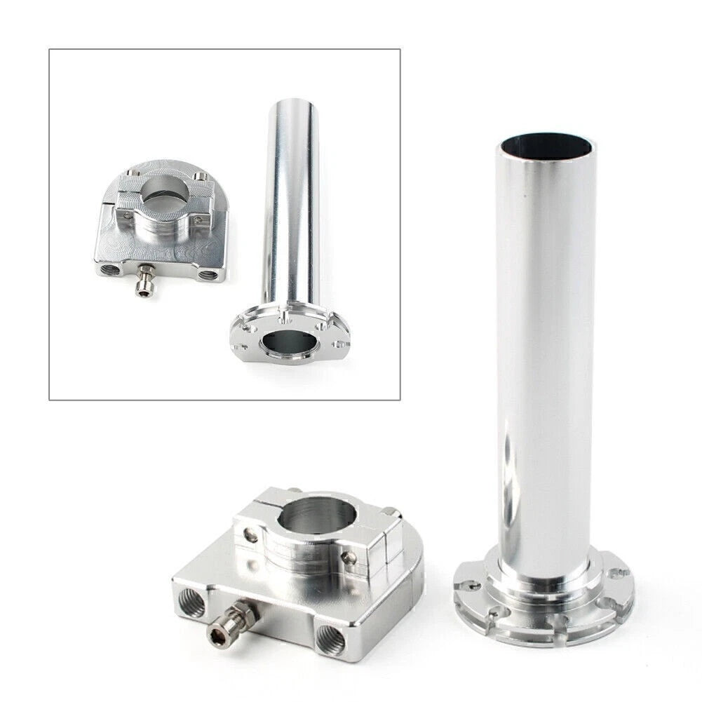 Billet Hydraulic Clutch Reservoir for Universal Application (Silver)