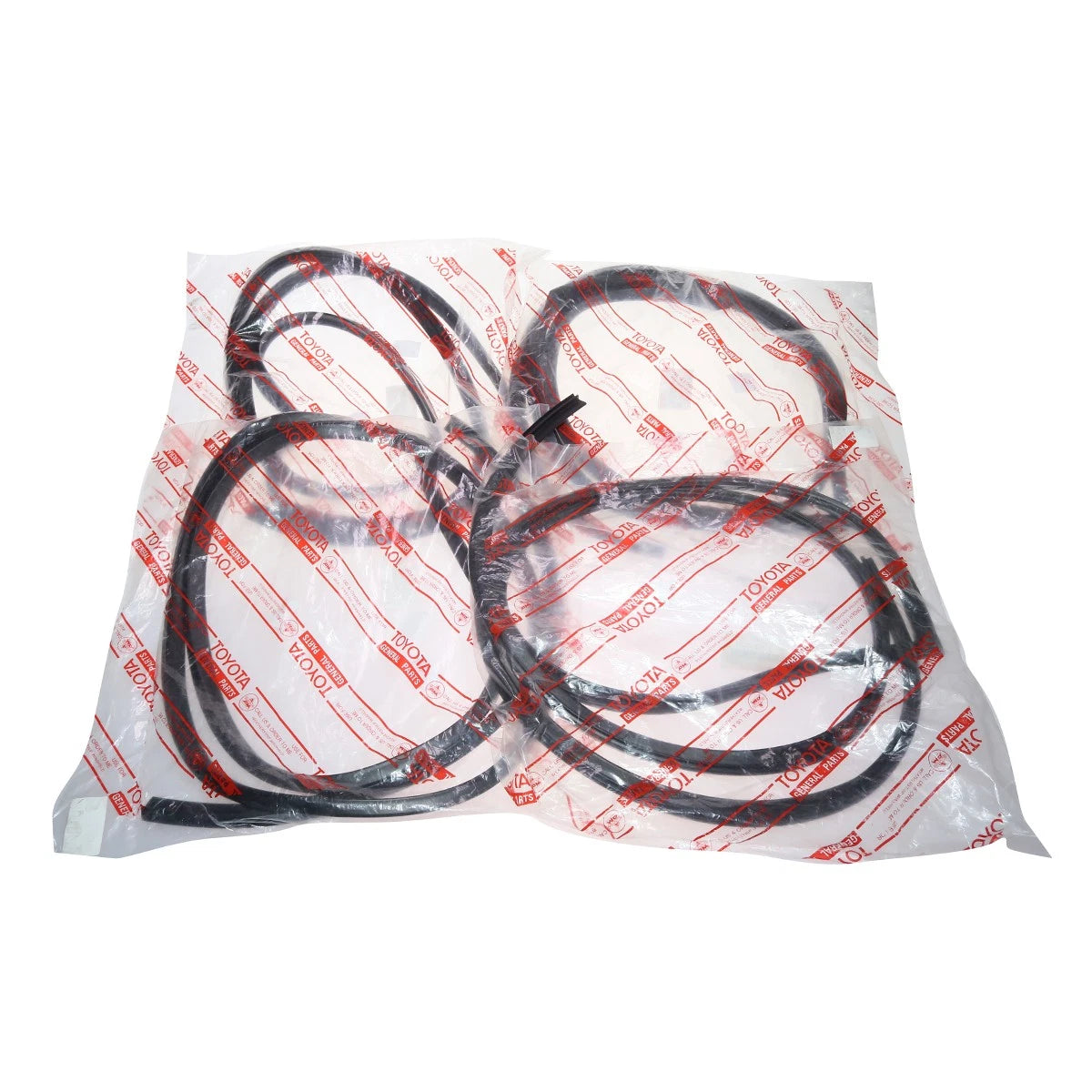 Set of 2 Door Weatherstrips for Toyota Corona Sedan (1964–1970)