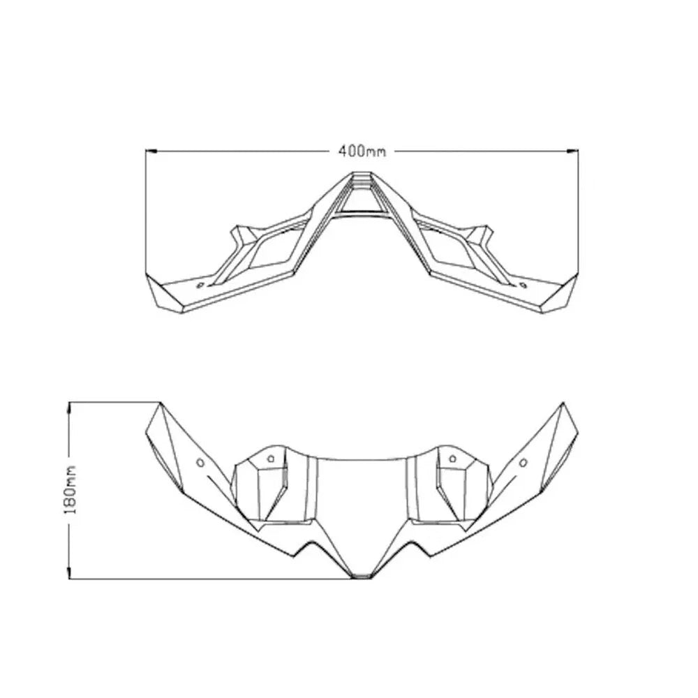 Front Spoiler Fairing Extension for KAWASAKI Z900 (2020-2022)