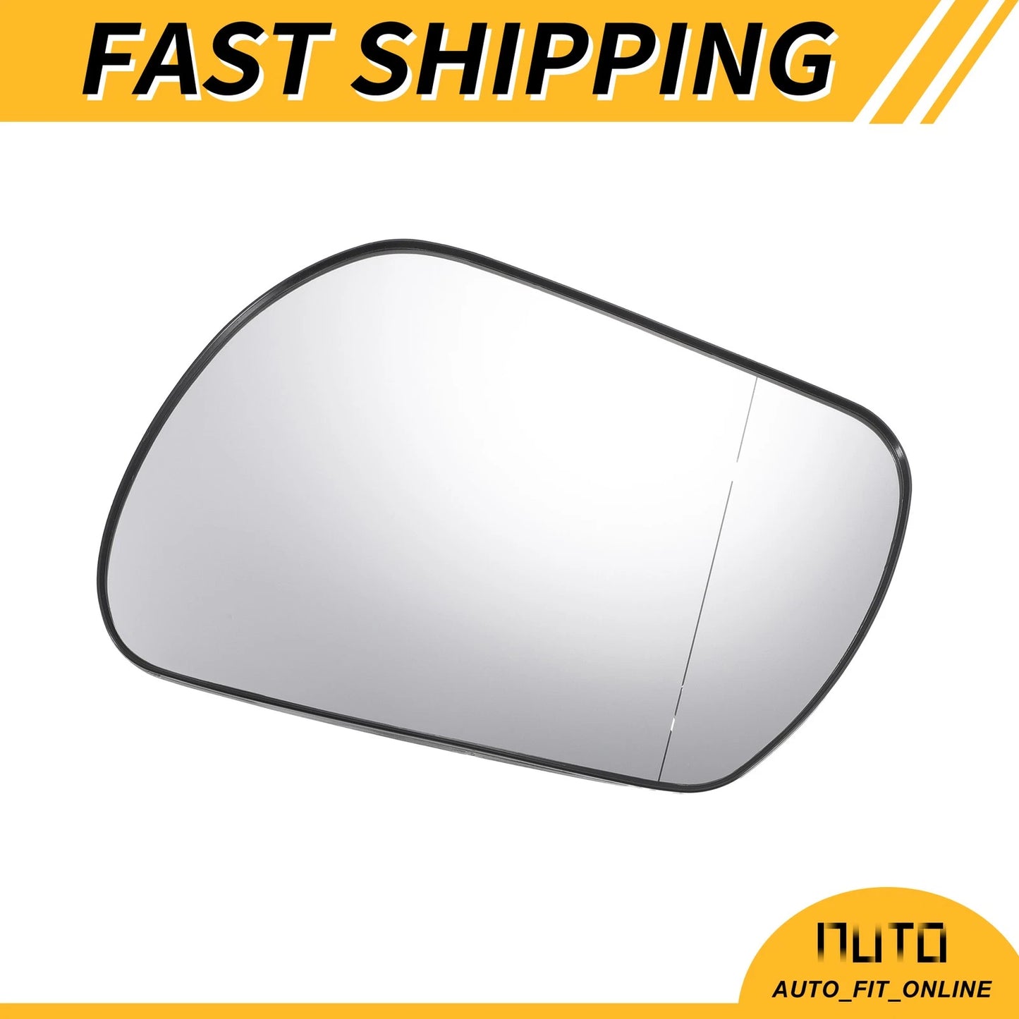 Driver Side Mirror Glass w/ Backing Plate for Mazda 3 6 (2004–2013)