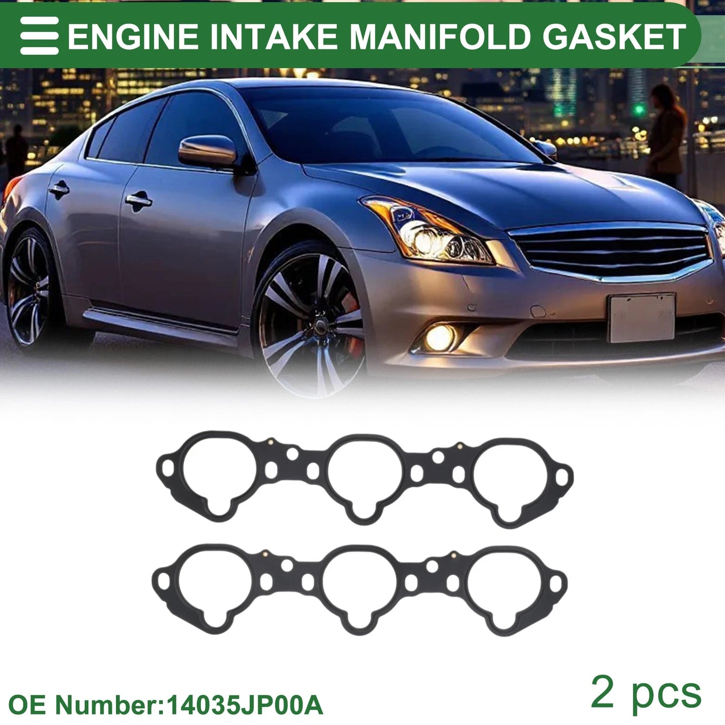 Engine Intake Manifold Gasket for Nissan Fuga (2007–2009) No. 14035JP00A