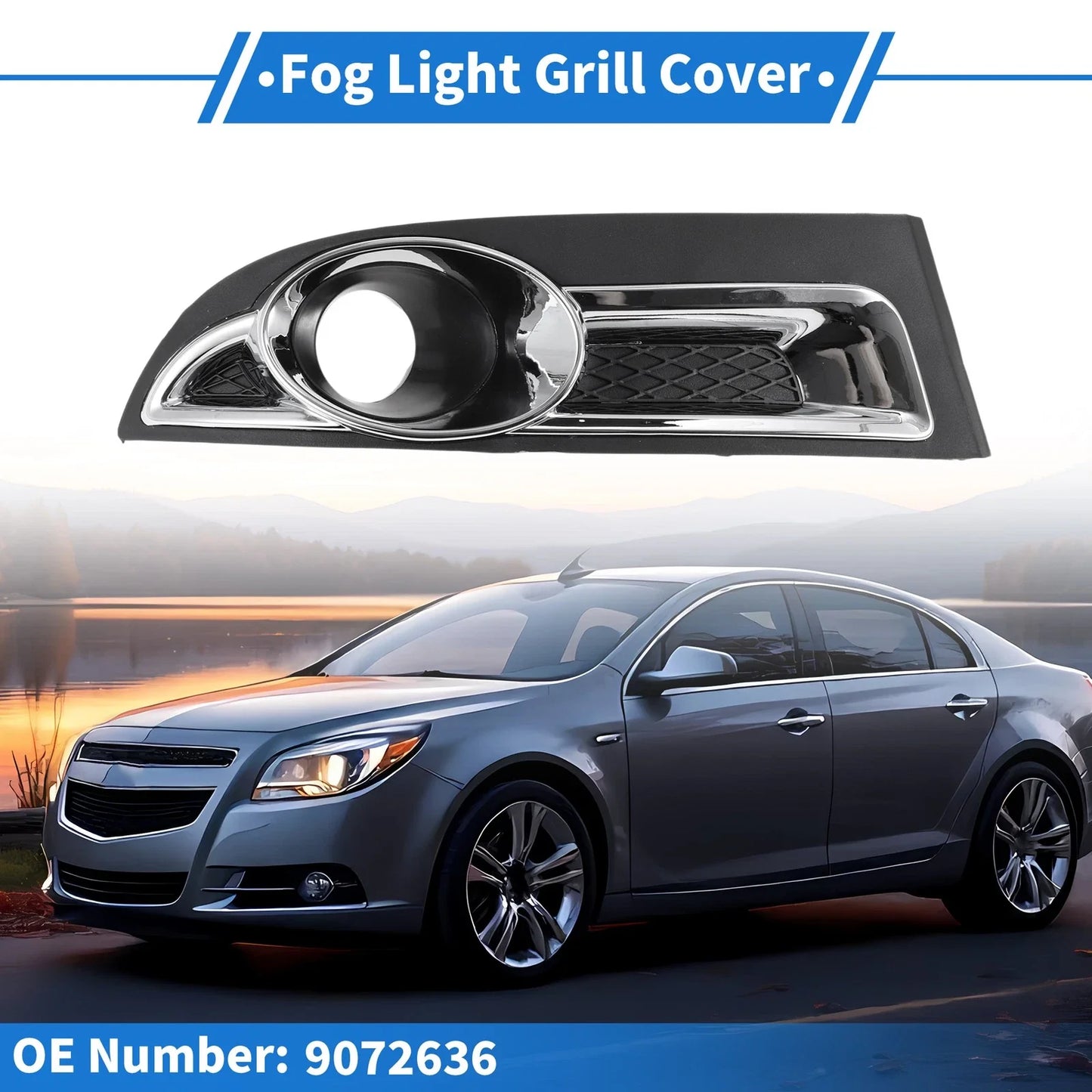 Front Left Fog Light Grill for Chevrolet Epica (2010-2012)