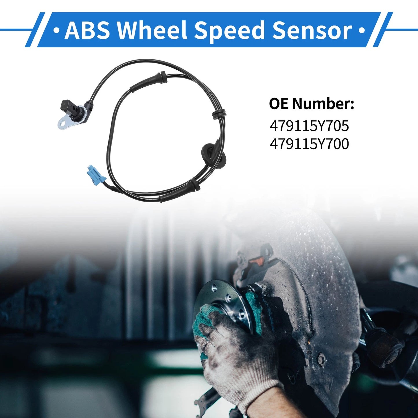 ABS Wheel Speed Sensor for Nissan Maxima (No. 479115Y705/479115Y700)