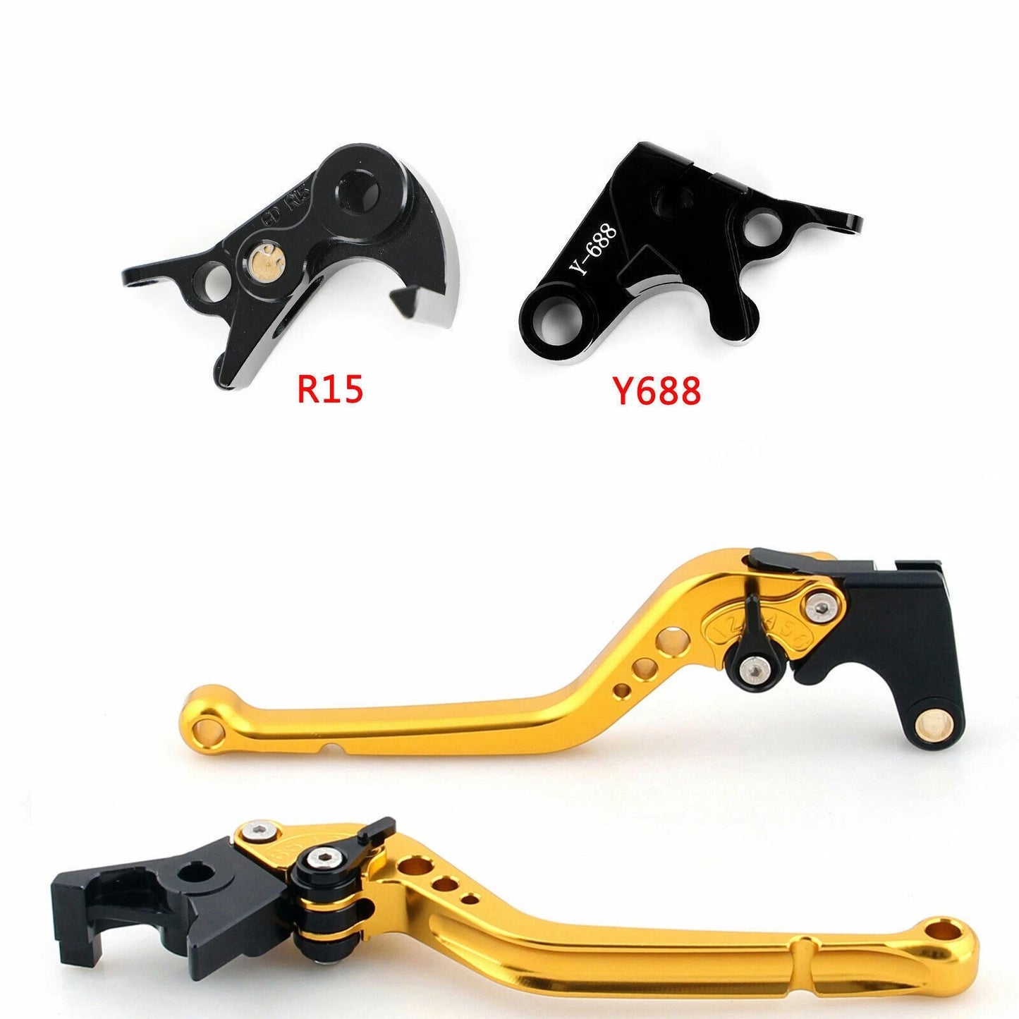 Adjustable Clutch Brake Levers for Daytona 955i Sprint ST (1997–2006) Black