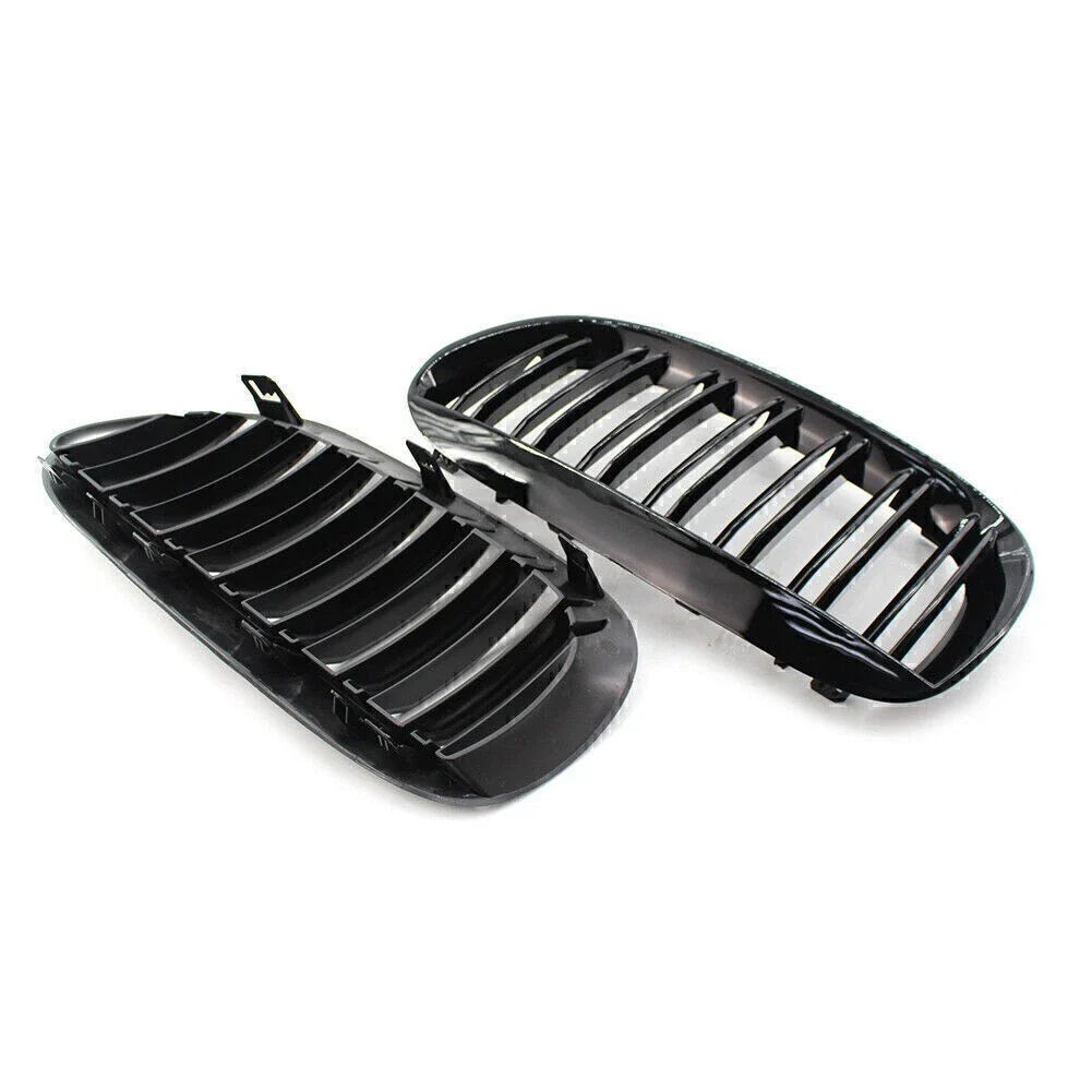 Front Bumper Upper Grill Mesh Grille Trim for BMW E63 M6 E64 M6 (2006-2010)