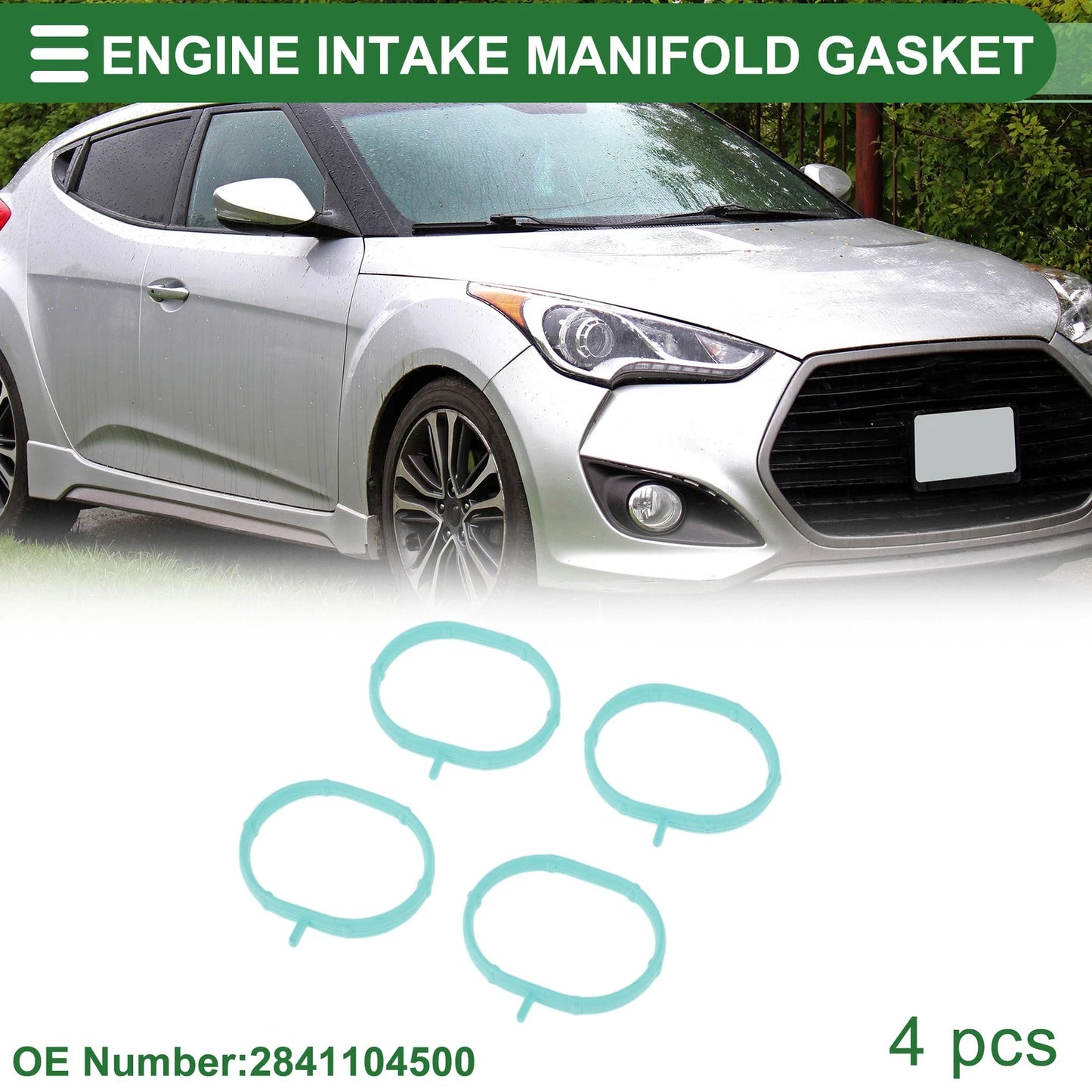 Engine Intake Manifold Gasket for Hyundai Veloster (2011) No. 2841104500