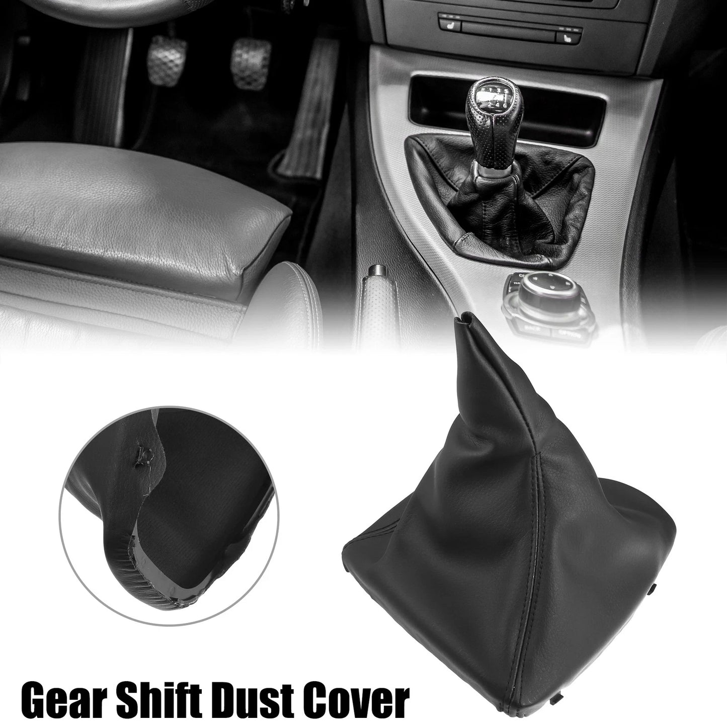 Shift Boot Cover Set for BMW E90 E91 E92 E93 (2007–2013)