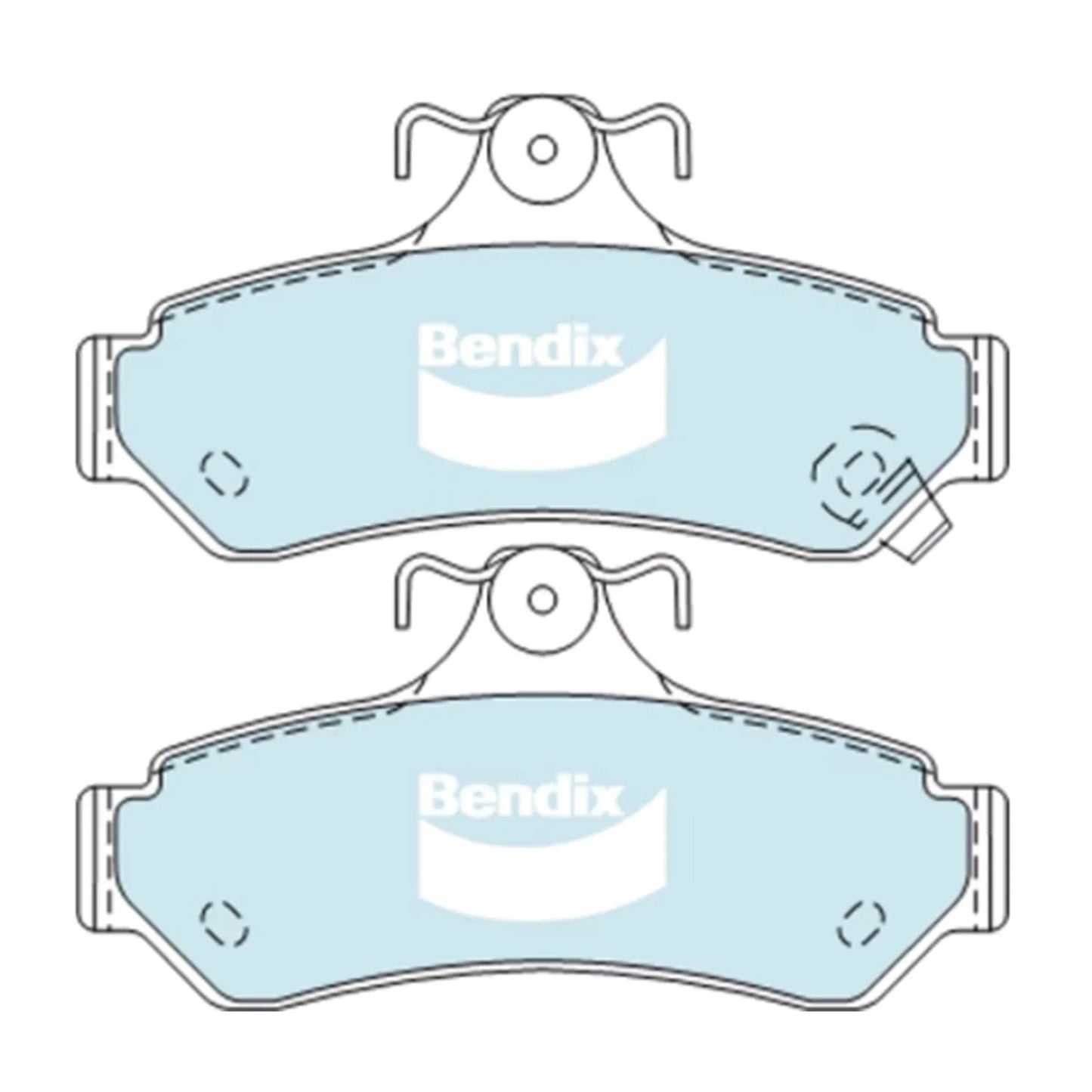 GCT Rear Disc Brake Pad Set for Toyota Aurion GSV40 (2006–2017)
