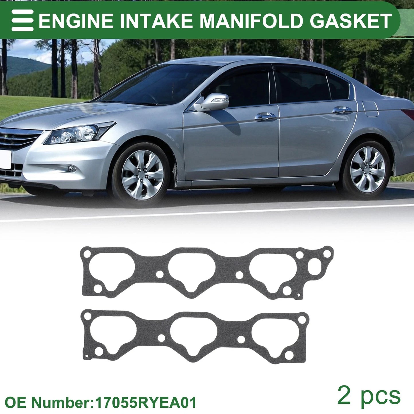 Engine Intake Manifold Gasket for Honda Accord (2007–2012) No. 17055RYEA01