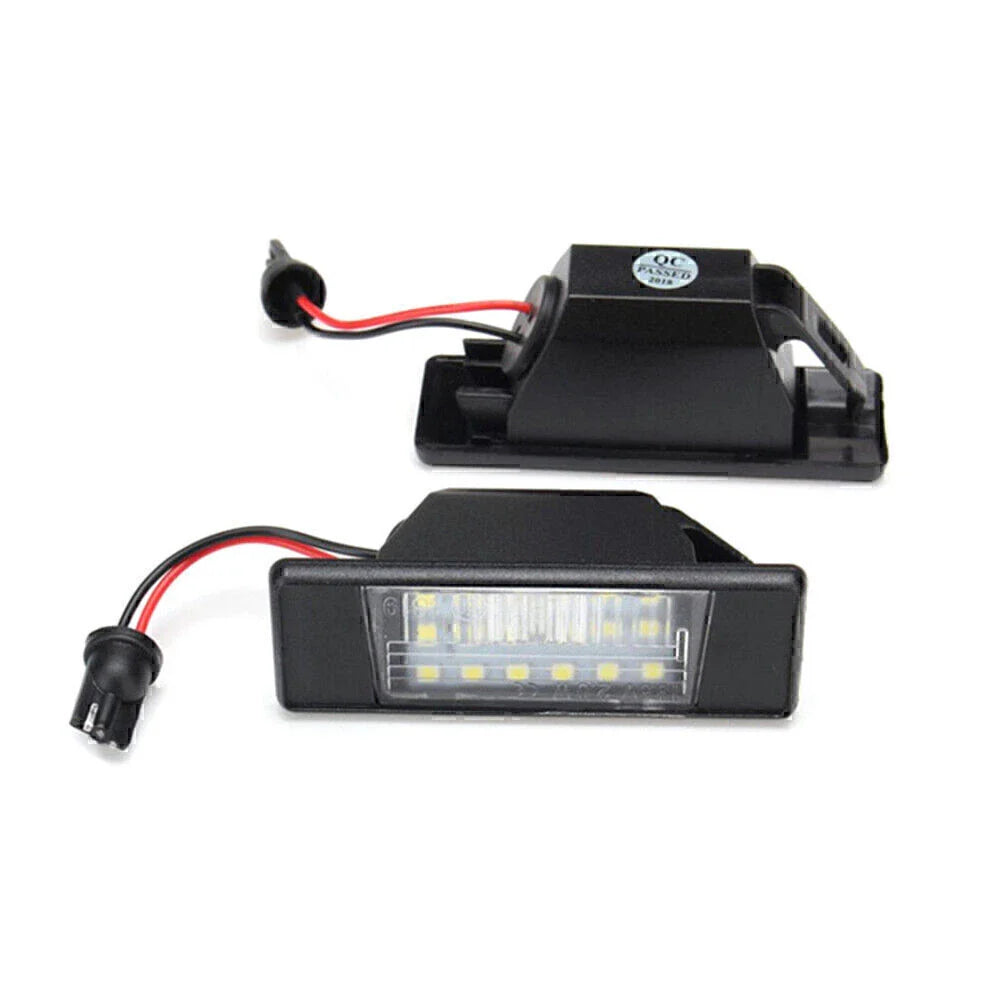 ABS LED License Plate Lights for Nissan Juke, Versa, X-Trail (2011-2023)