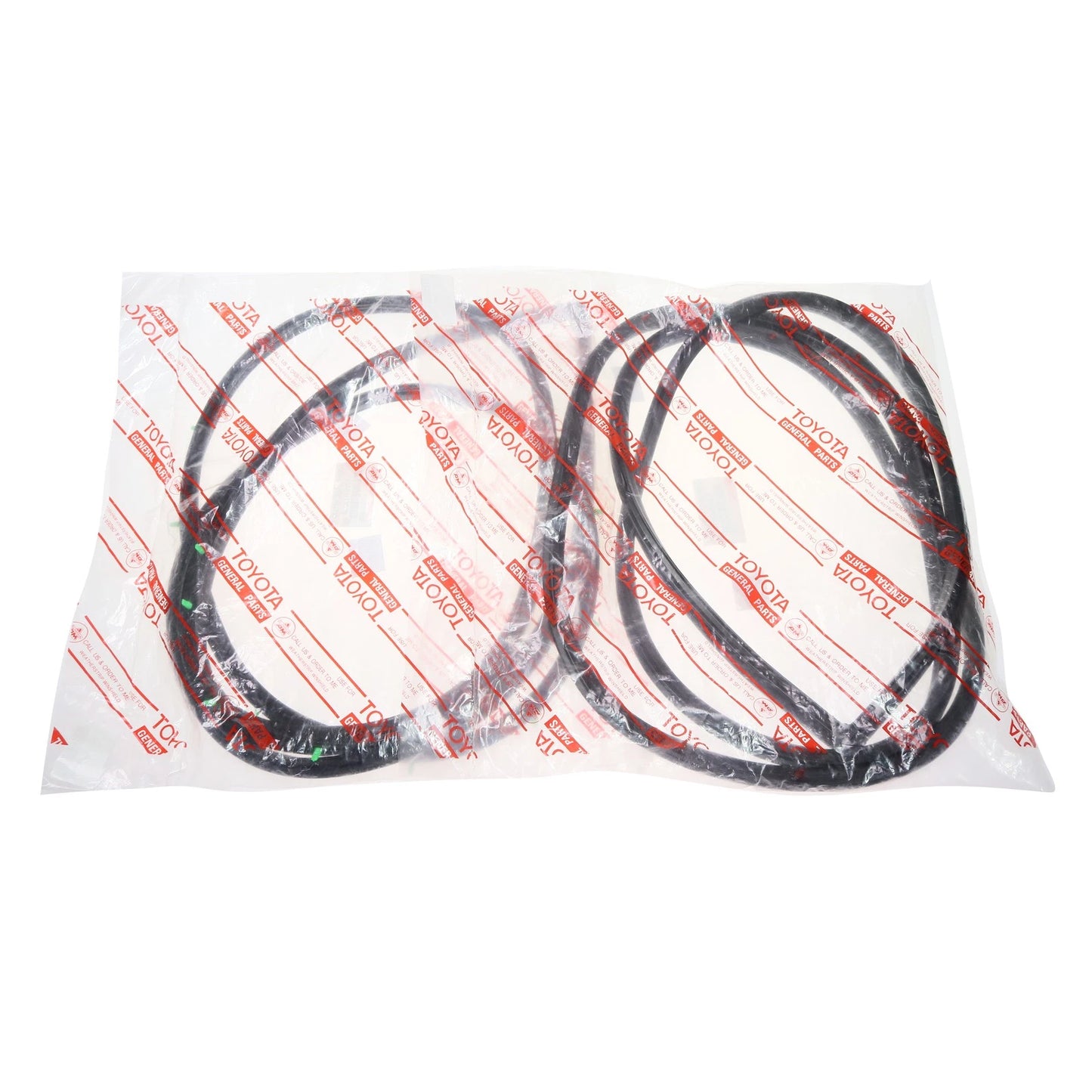 Set of 2 Door Weatherstrip Seals for Toyota Corolla (1966–1970)