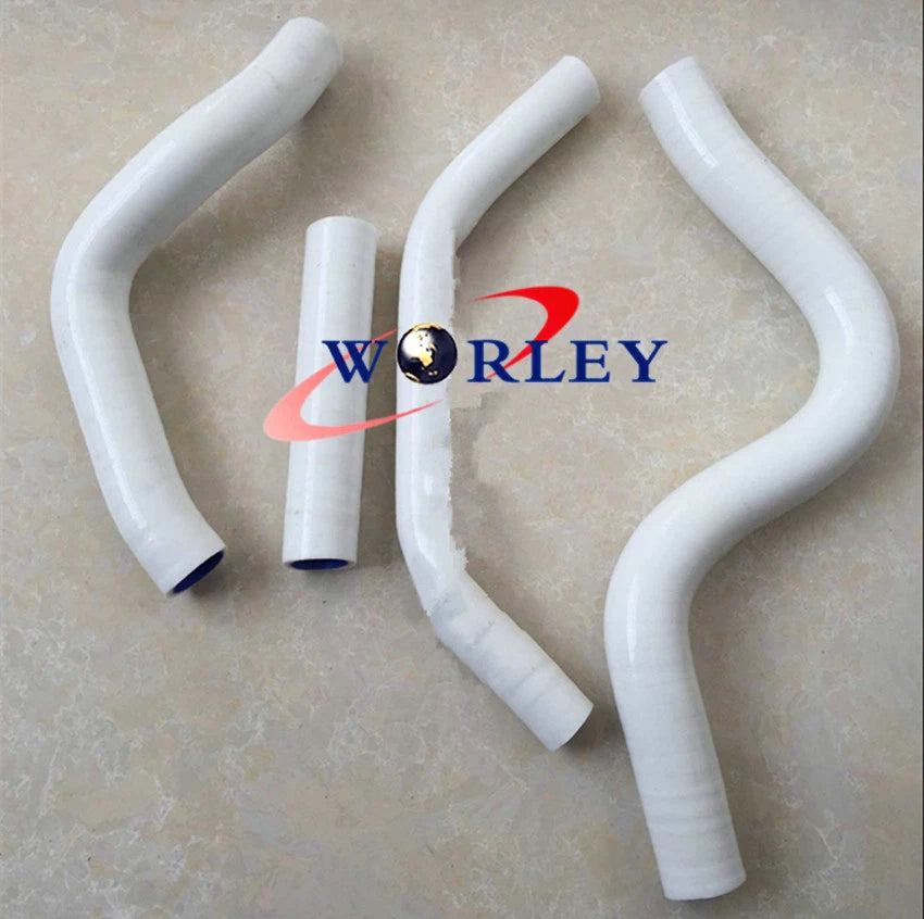 Silicone Radiator Hose for Suzuki RM250 (1992) - White