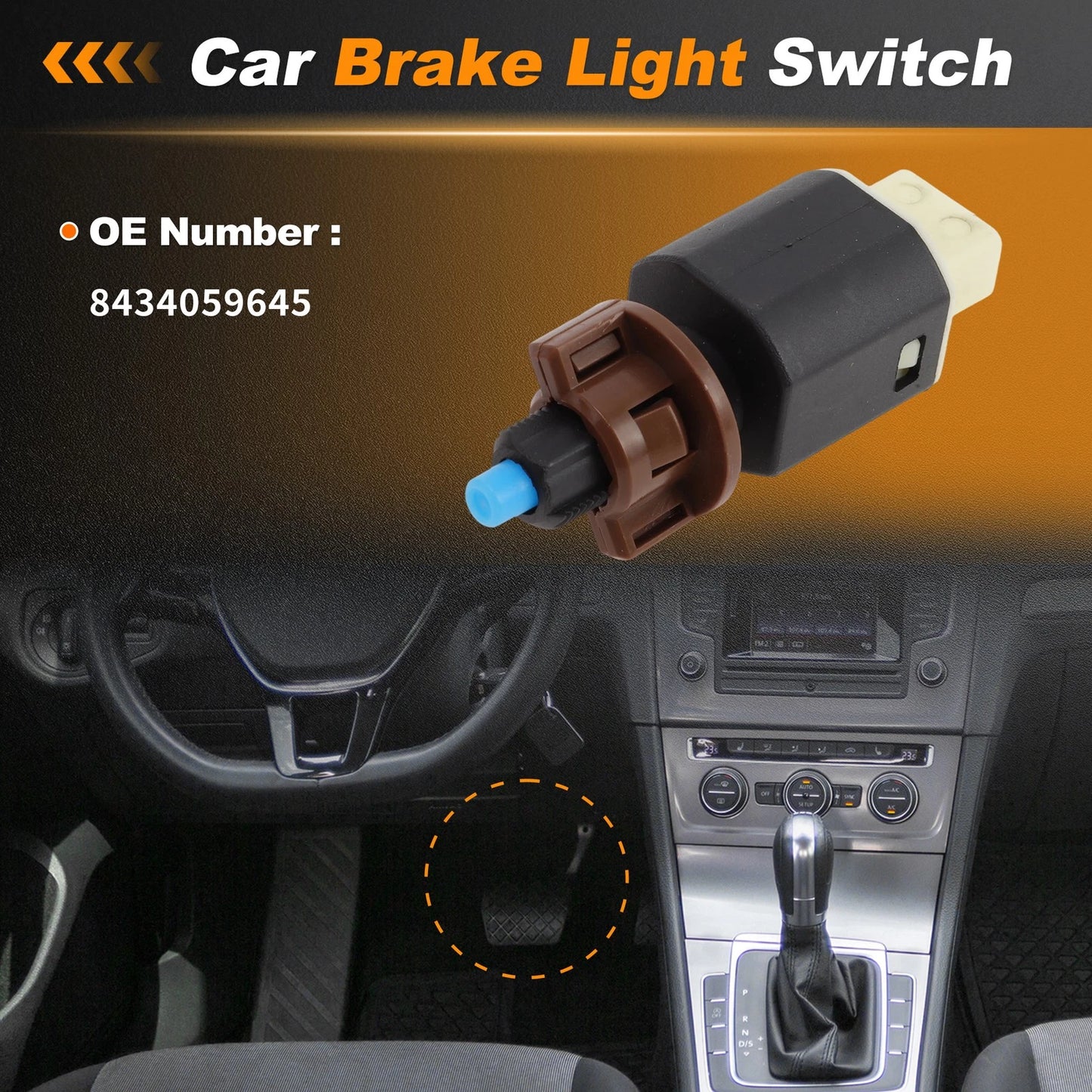 Brake Light Switch for Toyota Prius (2013–2015) 84340-59645