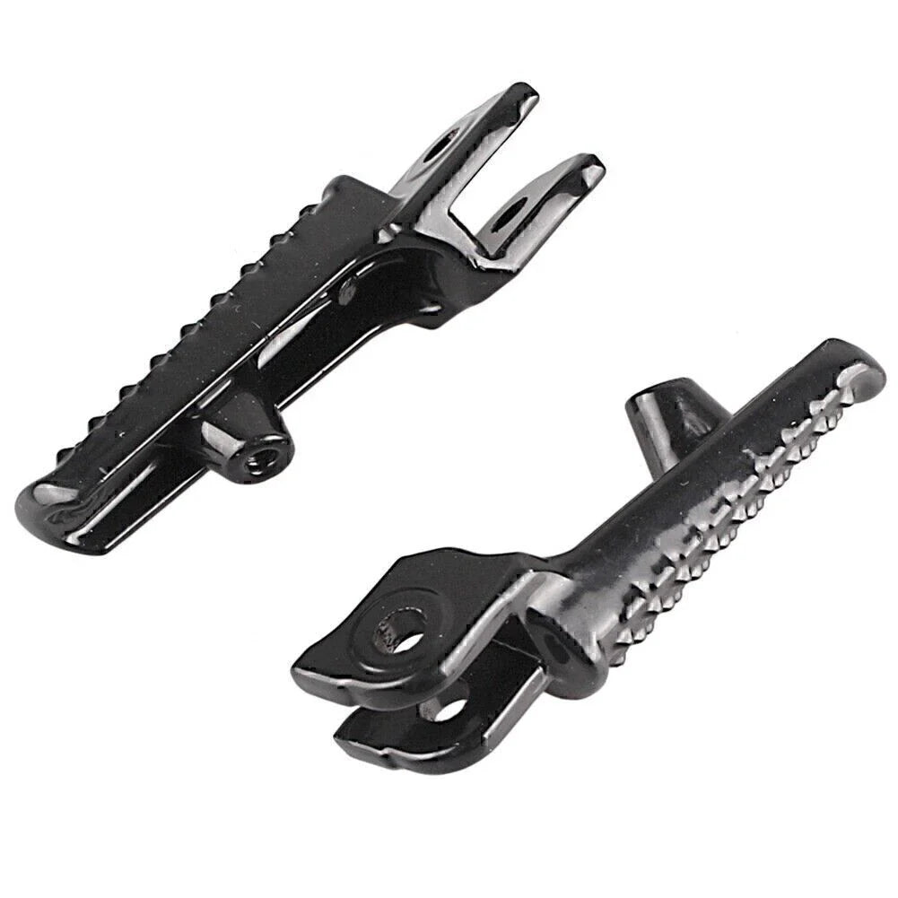 Rider Front Foot Pegs Footrests for Honda CBR600RR (2003-2014) Black