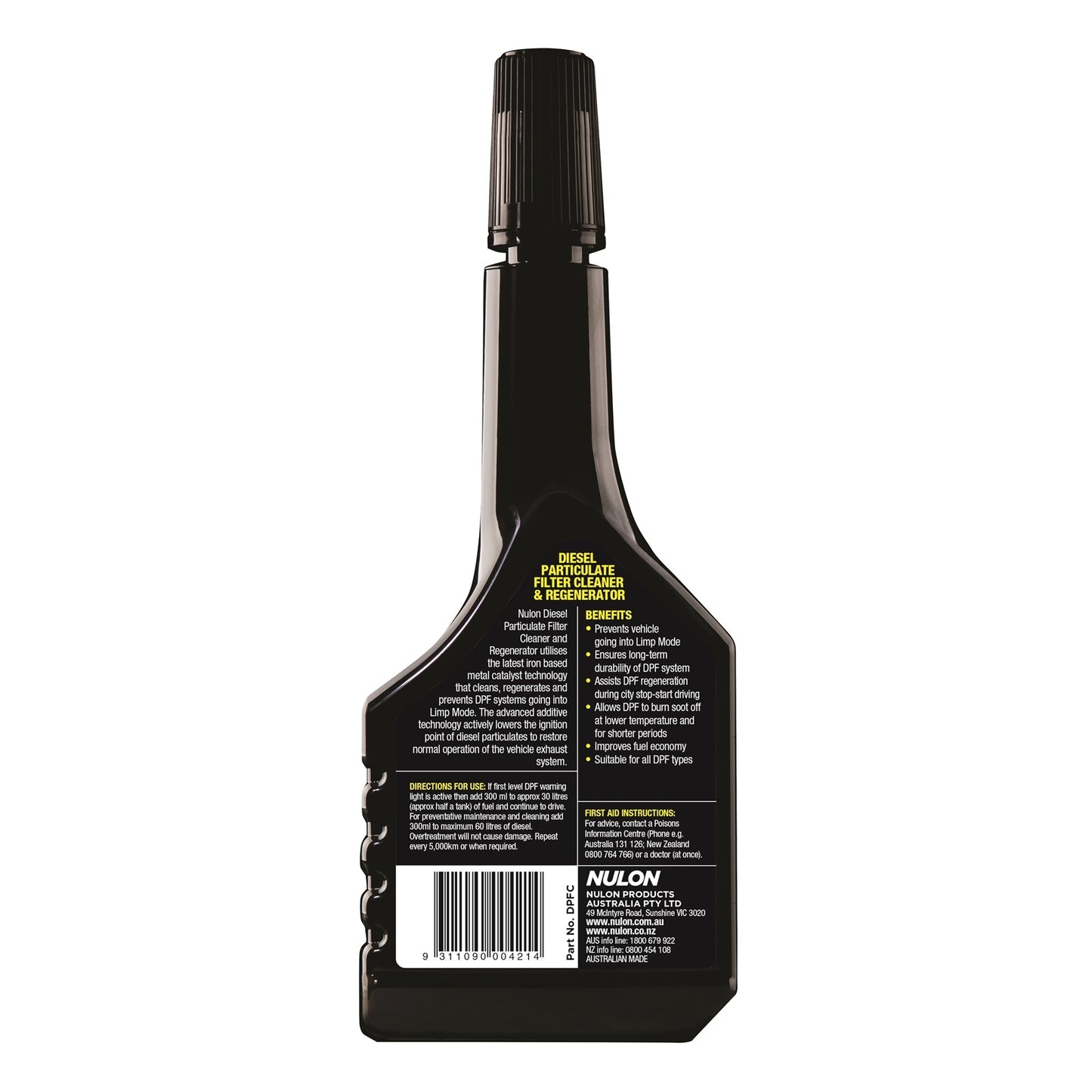DPF Cleaner for Diesel Vehicles (300ml)
