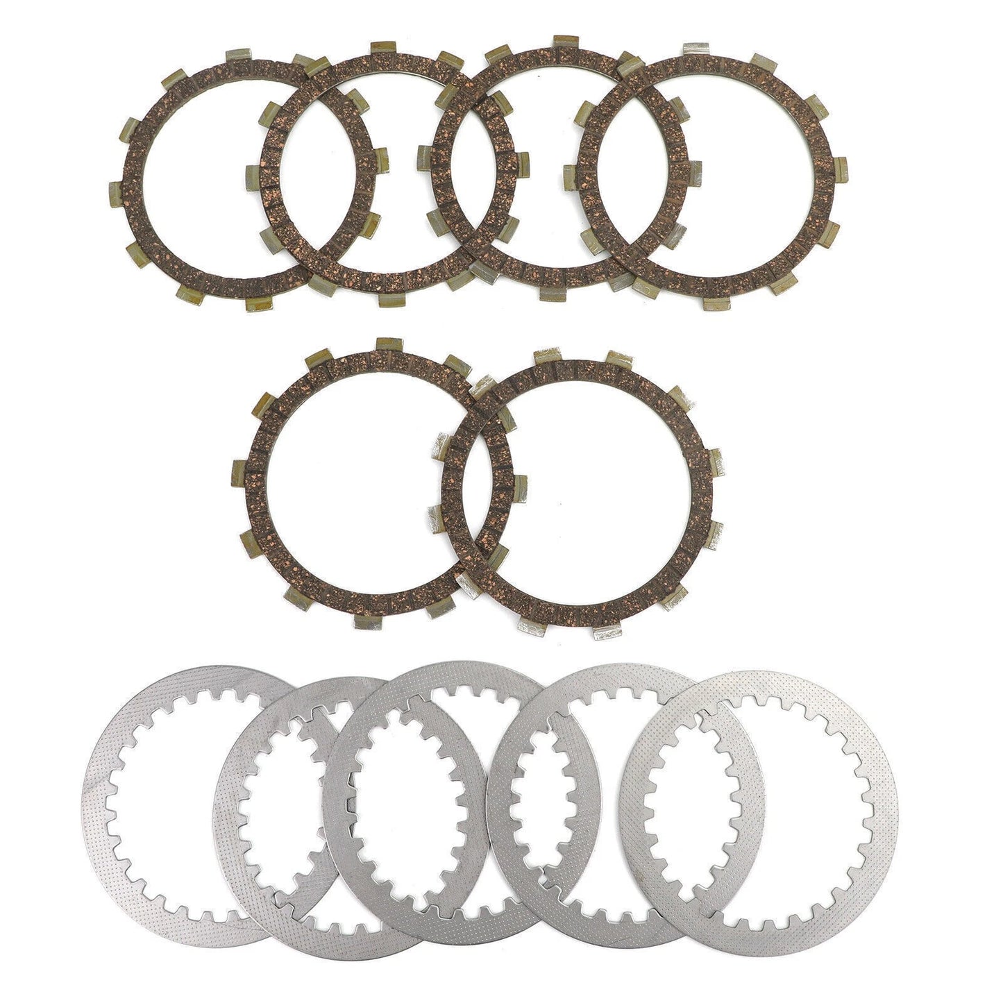 Clutch Disc Kit for Yamaha SR250 G/H/TH TT250 G/H/J XT250 G/H/J/K/KC (1978–1983)