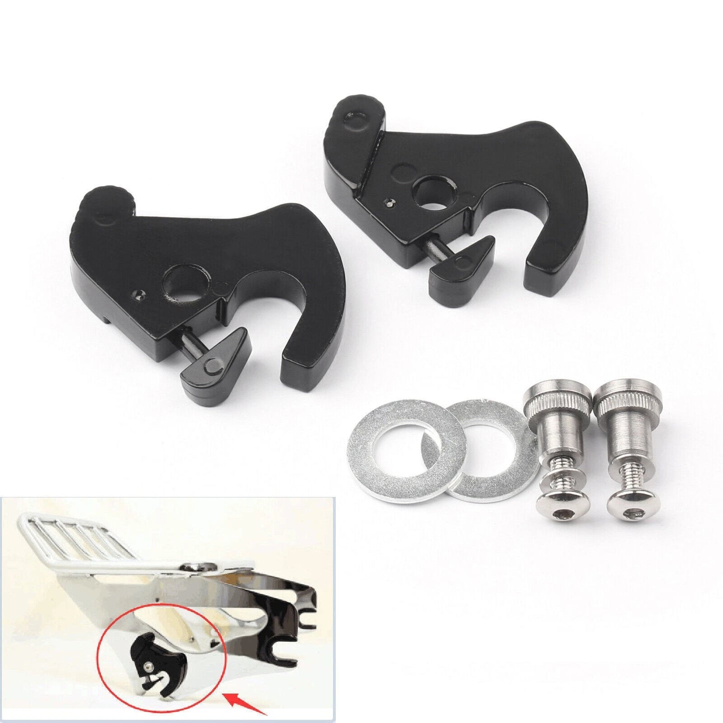 Left Saddle Bag Support for Honda CB/GB 350 H'ness (2021–2023)