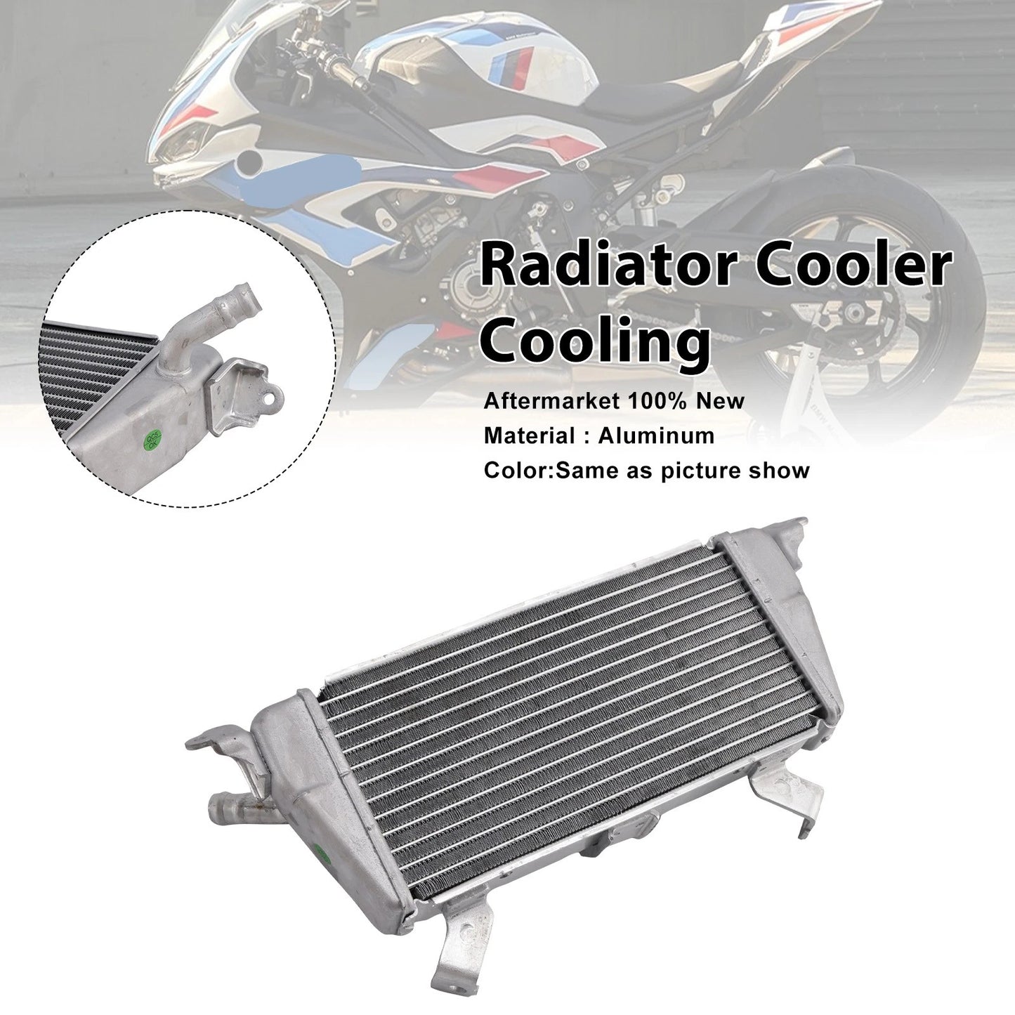 Cooling Radiator for BMW S1000R, M1000RR, S1000RR (2019–2025)