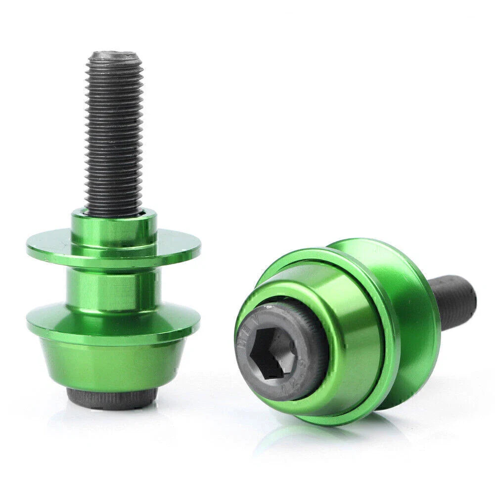 10mm Swingarm Spool Sliders Green for SUZUKI GSX1300R HAYABUSA (1999-2019)