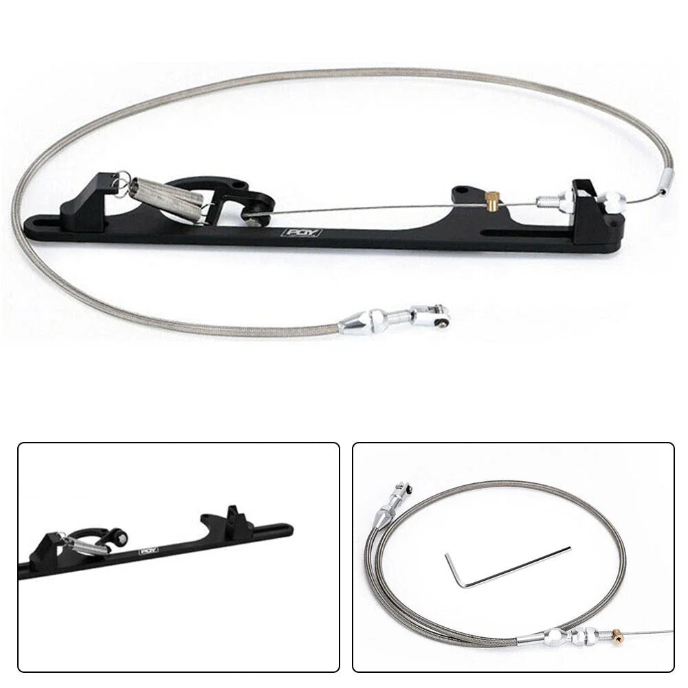 36in Stainless Steel Braided Throttle Cable for LS Engine LS1 (1997–2004)