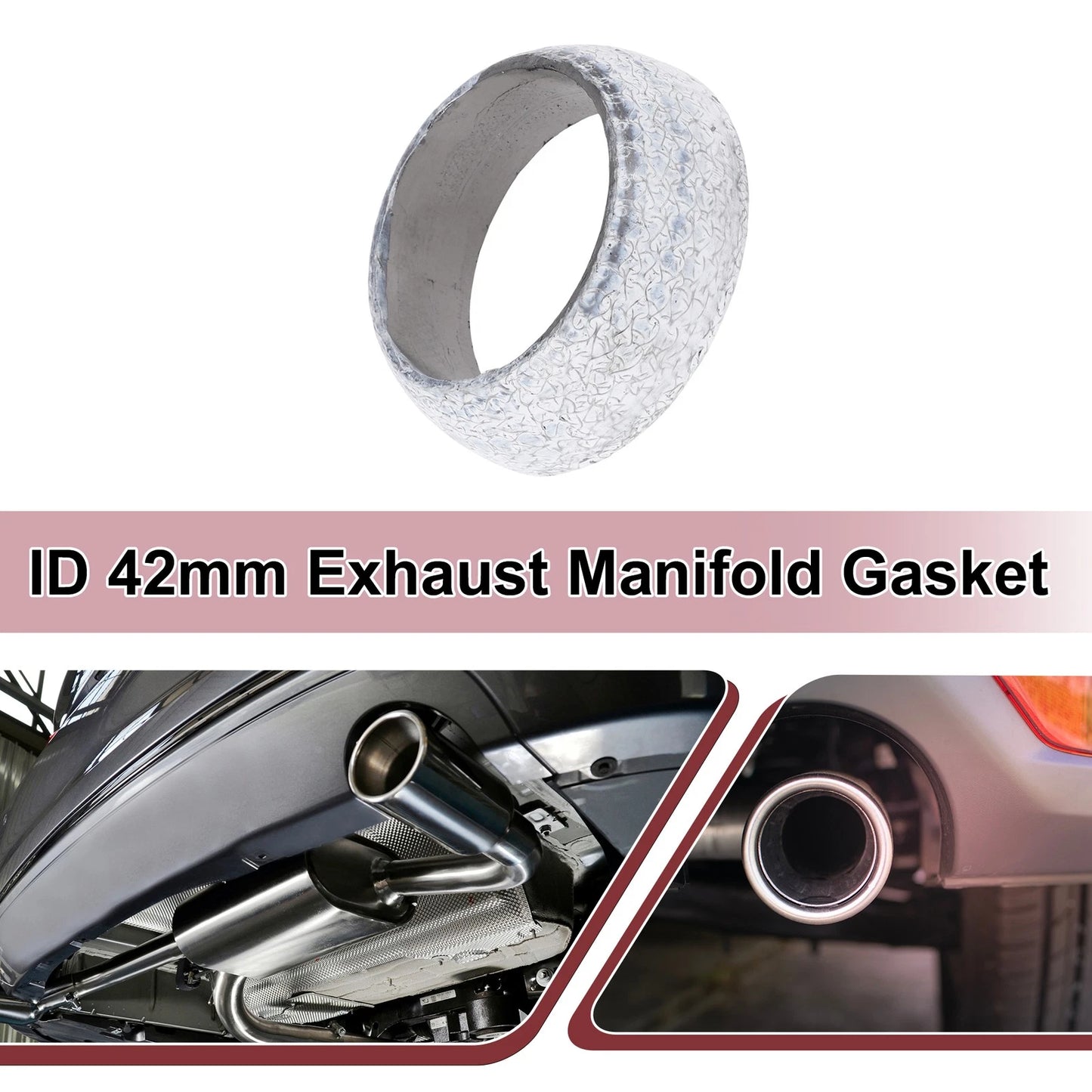 Exhaust Manifold Gasket - 42mm, Graphite