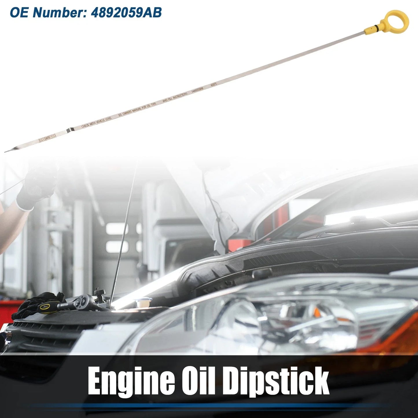 Engine Oil Level Indicator Dipstick for Dodge Avenger 2008-2010 6 x Cyl 2.7L