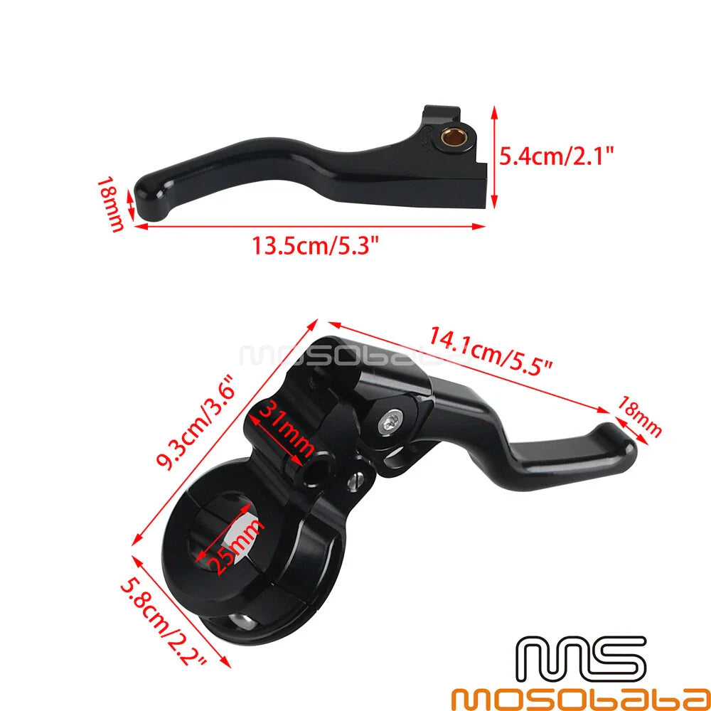 Purple Handle Brake Clutch Levers for Harley Sportster 883/1200 (2010-2023)