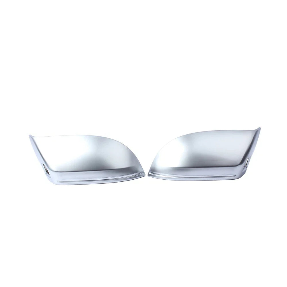 Chrome Wing Mirror Caps with LaneAssist for Audi A7 C7 (2010–2018)