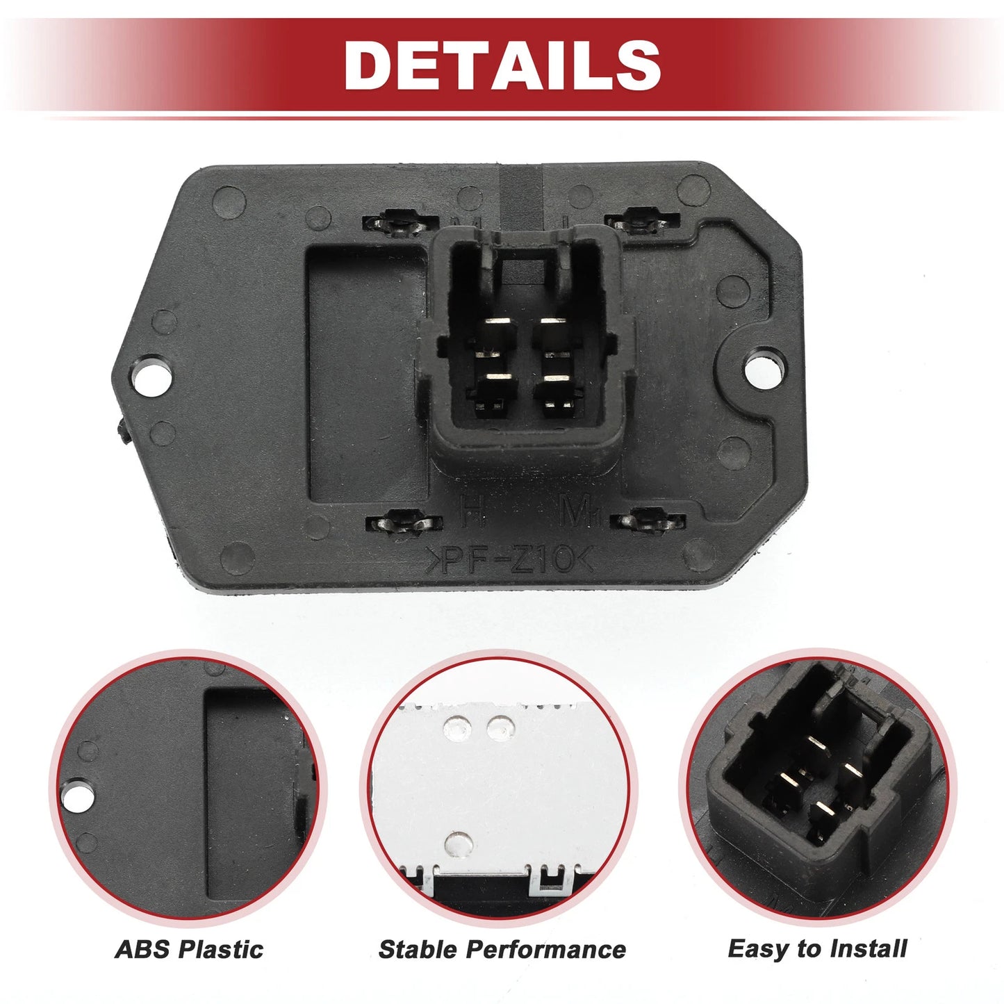 HVAC Blower Motor Resistor No. 8713848040 for Toyota Highlander (2004–2005)