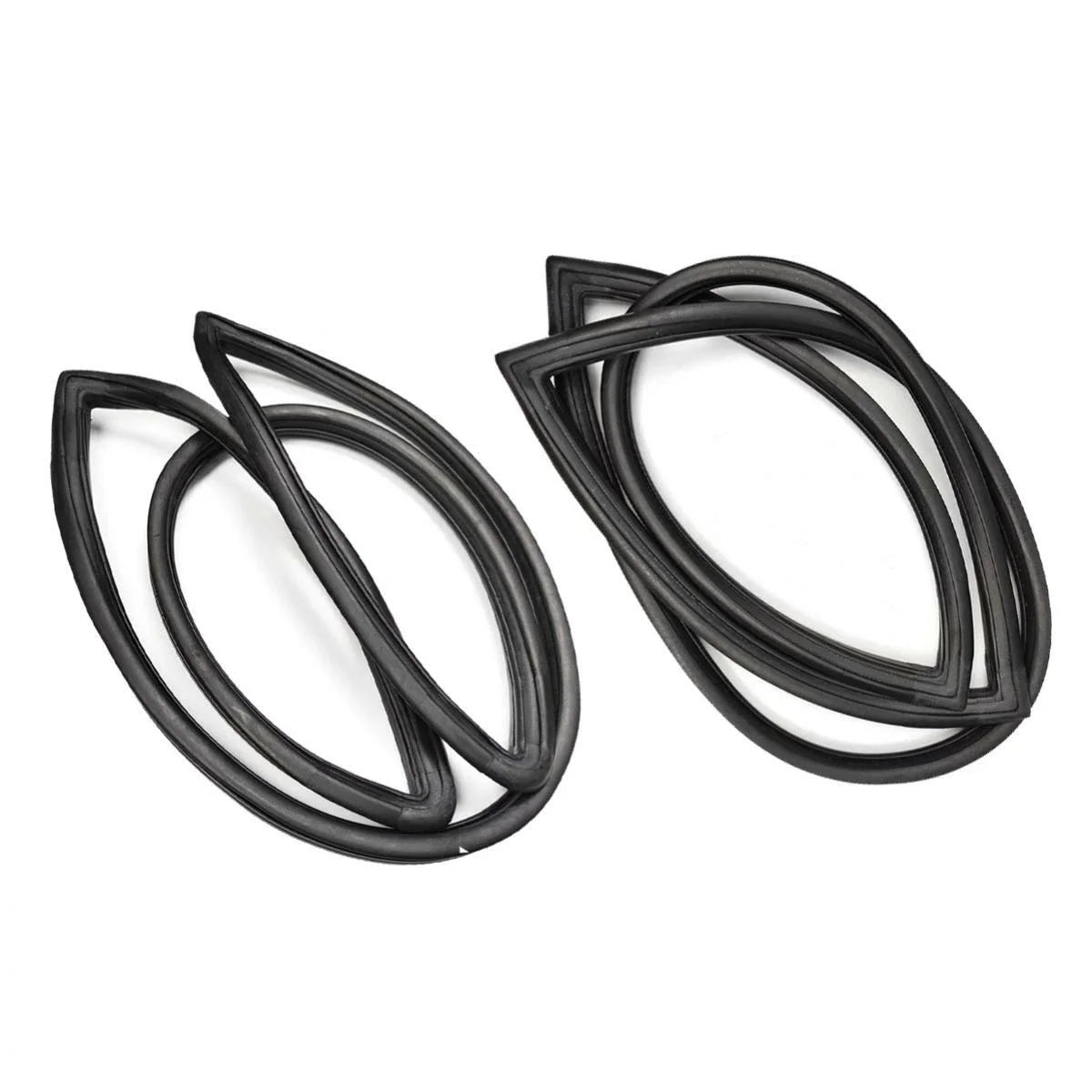 Windshield Rubber Weatherstrip Front Rear Fits Datsun Sunny B310 4D Sedan 77-81