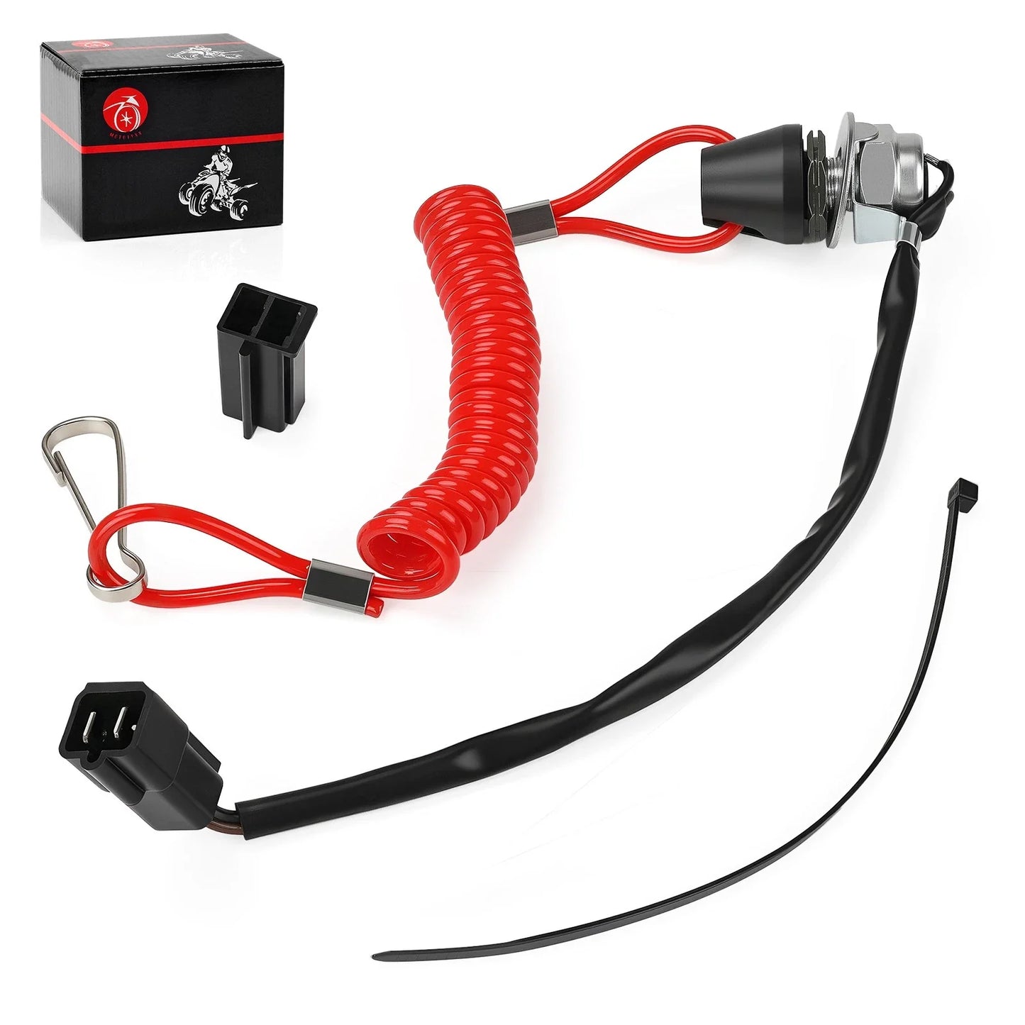 Tether Kill Run Switch Kit for Polaris IQ 440 / PRO X 600 (2001–2007)