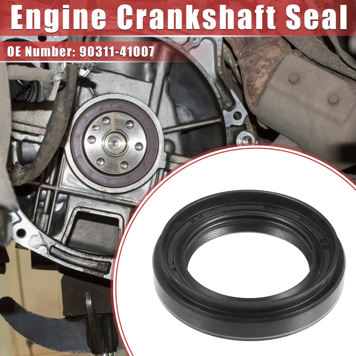 Crankshaft Seal No. 90311-41007 for Toyota 4Runner, Lexus (1987–2018)