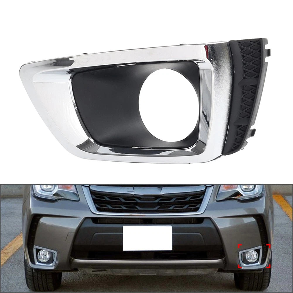 Front Bumper Fog Light Bezel for Subaru Forester (2014–2018)