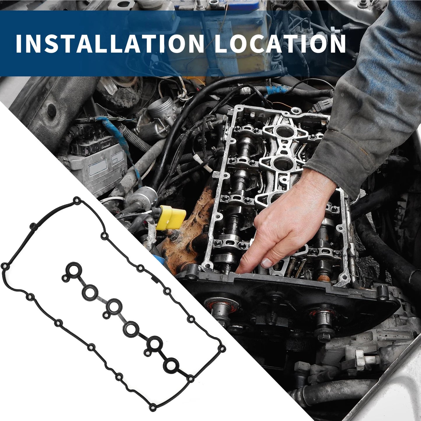 Valve Cover Gasket No. 95510523100 for Volkswagen Atlas Cross Sport (2020–2023)