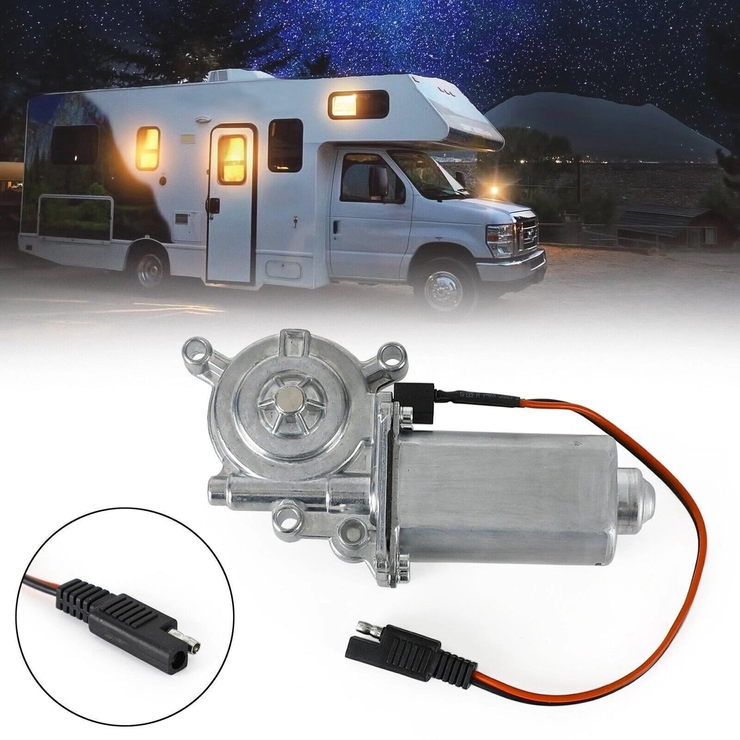 Awning Motor for Solera Venture LCI Lippert RV (373566 A10)