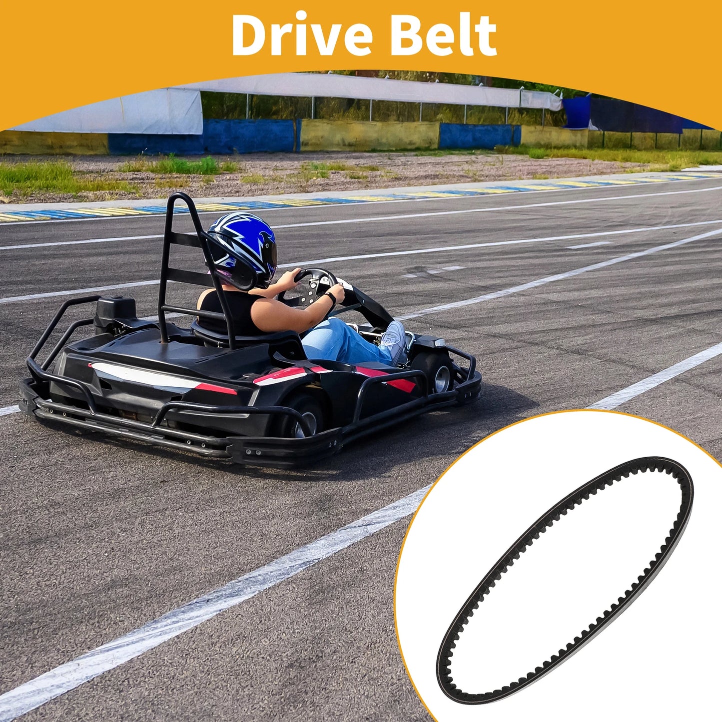 Drive Belt V-Belt for Comet 20 Series Go Kart (20XX–20XX)