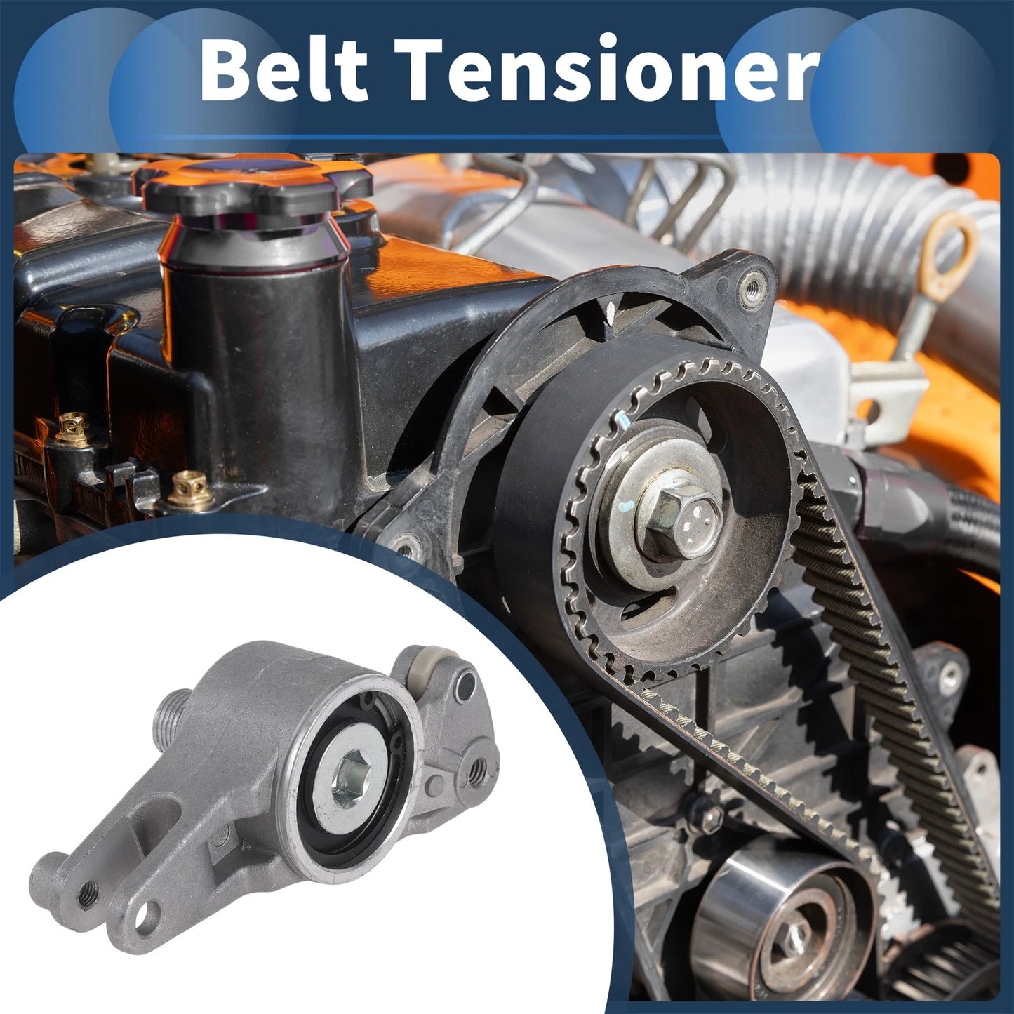 Belt Tensioner for Mercedes-Benz E-Class (1993–1995) No. 6012001773 Metal