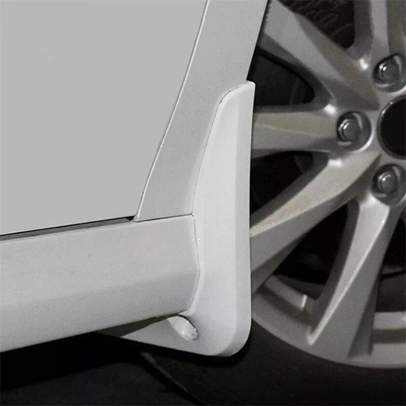 4x White Mud Flaps Splash Mudguard Fender for Honda Accord (2008–2013)