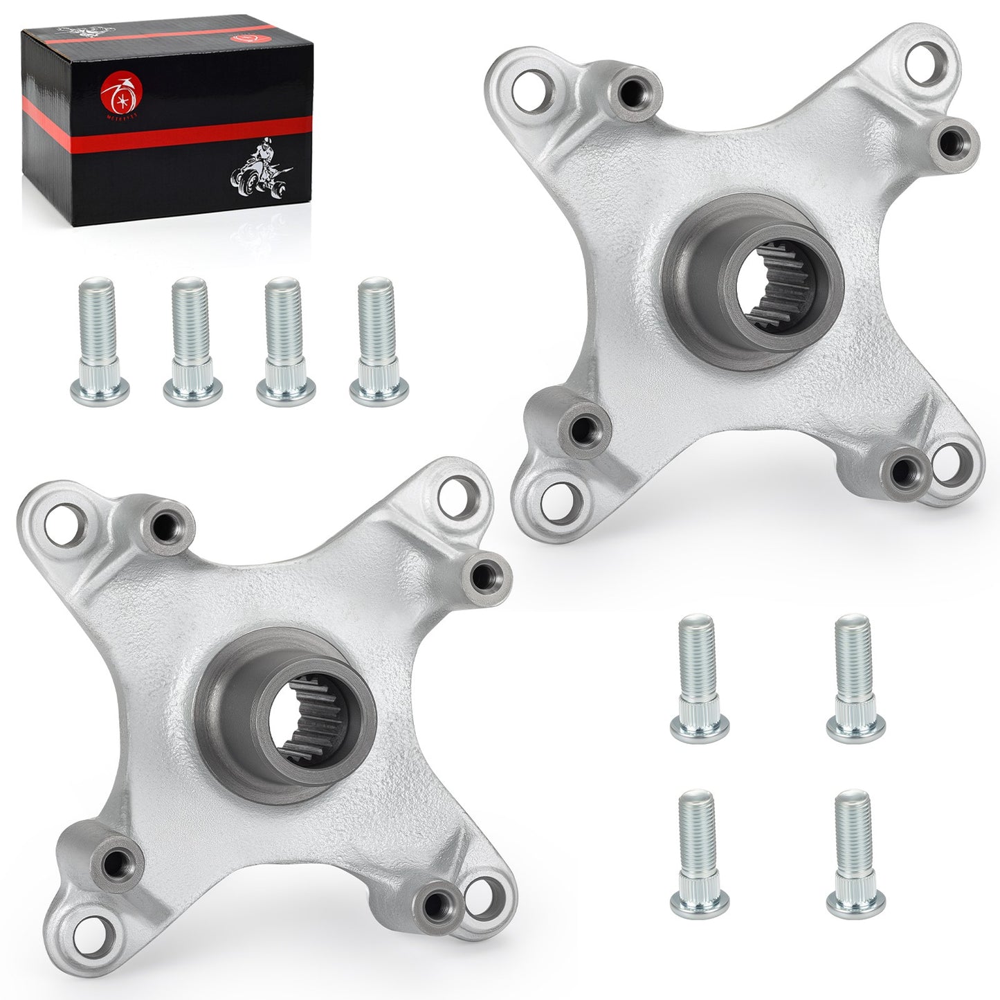 Set of 2 Rear Wheel Hubs for Polaris Sportsman 300 (2008–2010)